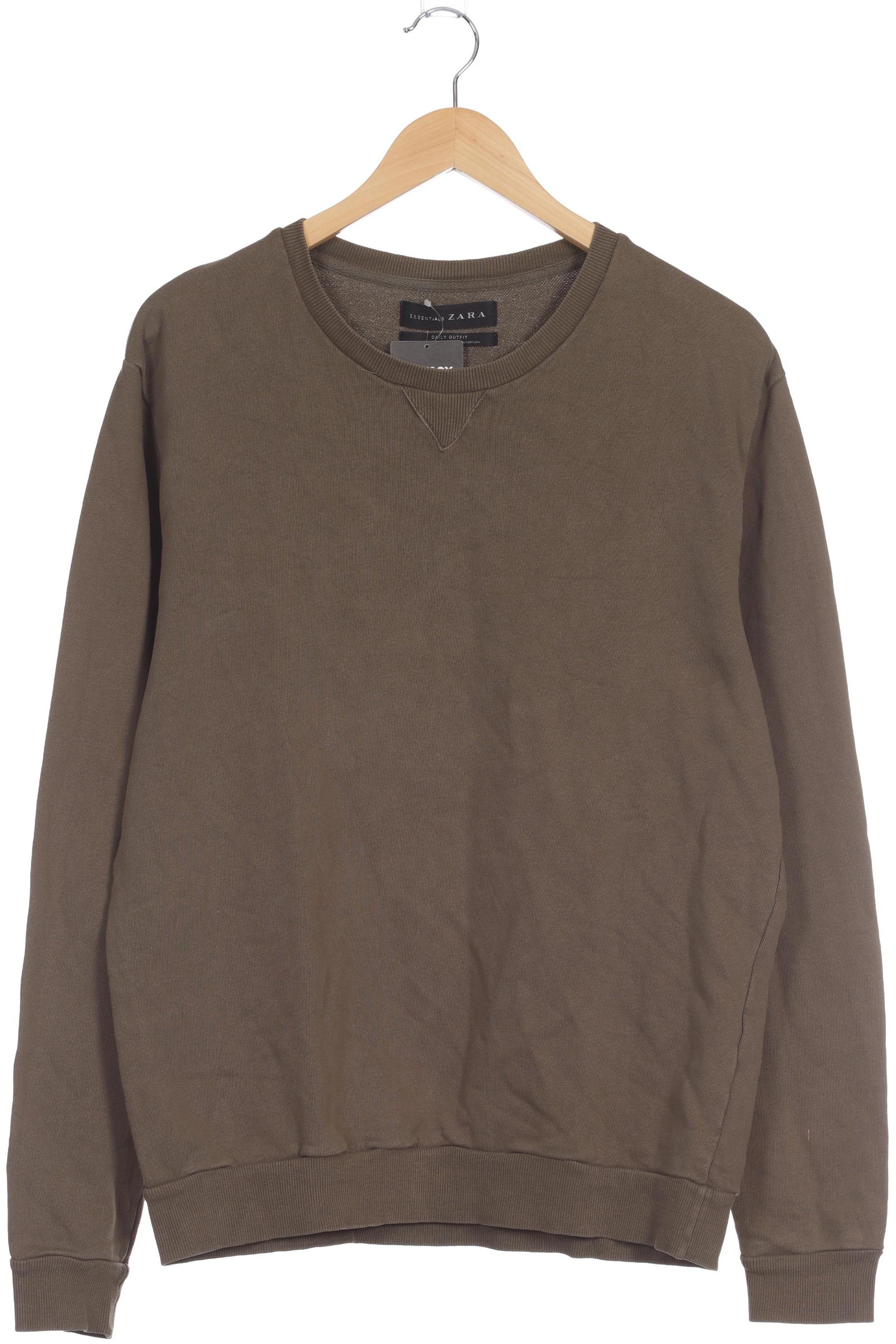 

Zara Herren Sweatshirt, grün, Gr. 54