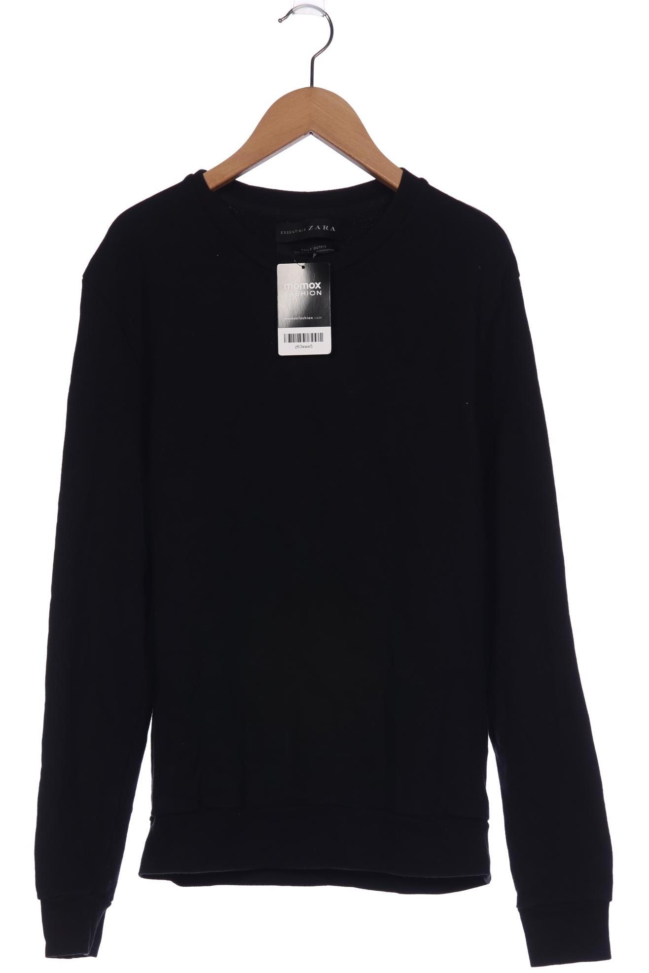 

Zara Herren Sweatshirt, schwarz, Gr. 46