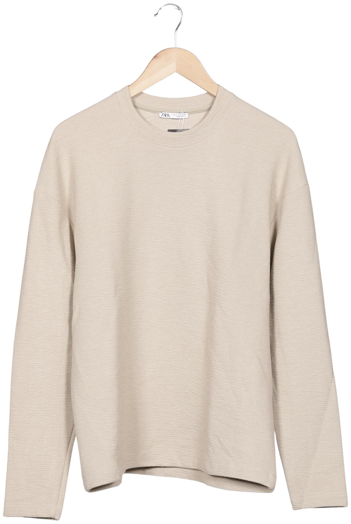 

Zara Herren Sweatshirt, beige, Gr. 46