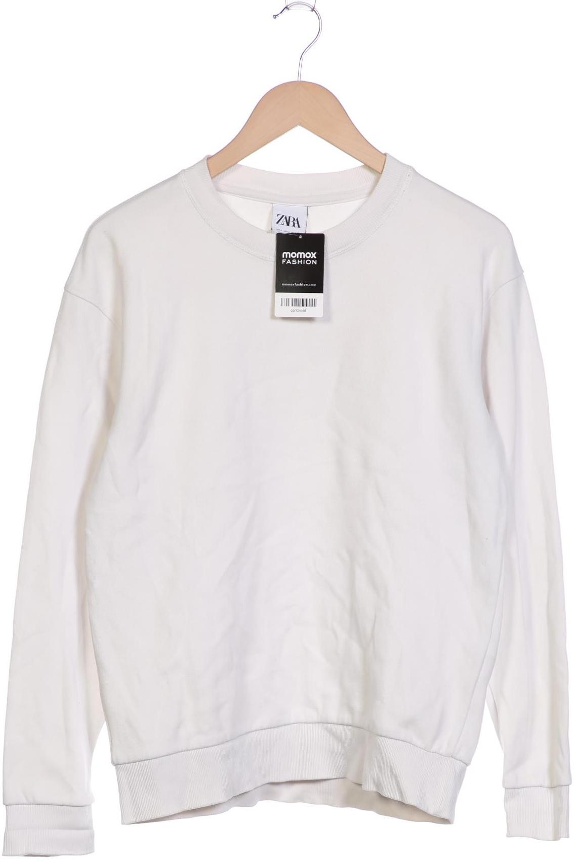 

ZARA Herren Sweatshirt, cremeweiß