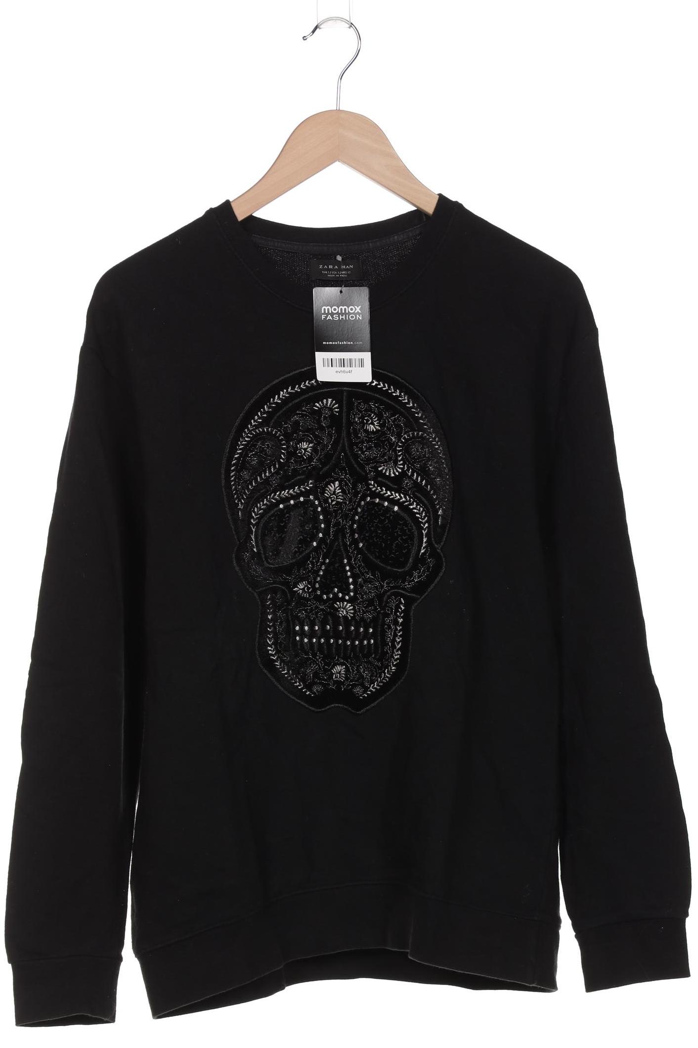 

Zara Herren Sweatshirt, schwarz, Gr. 52