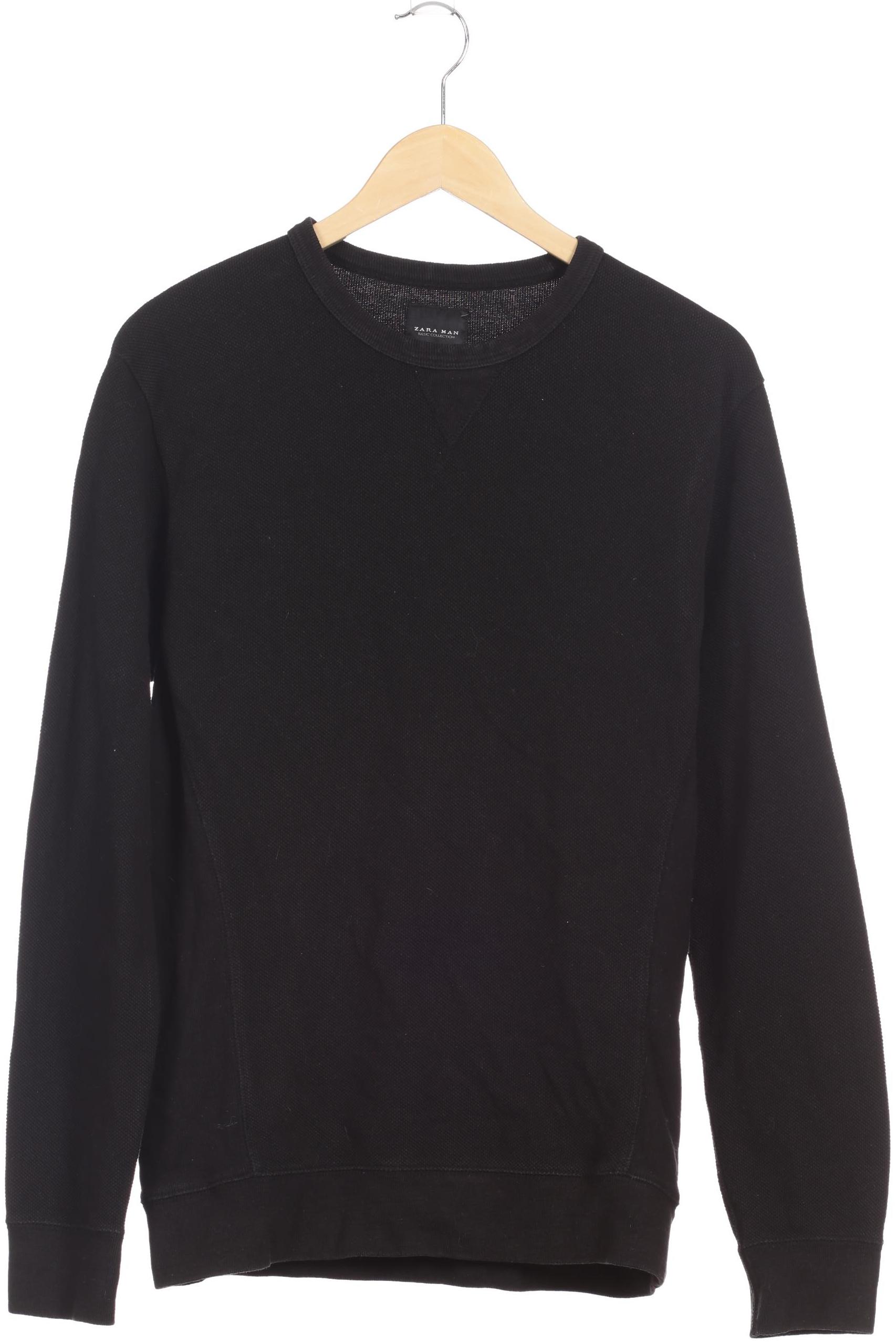 

Zara Herren Sweatshirt, schwarz, Gr. 52
