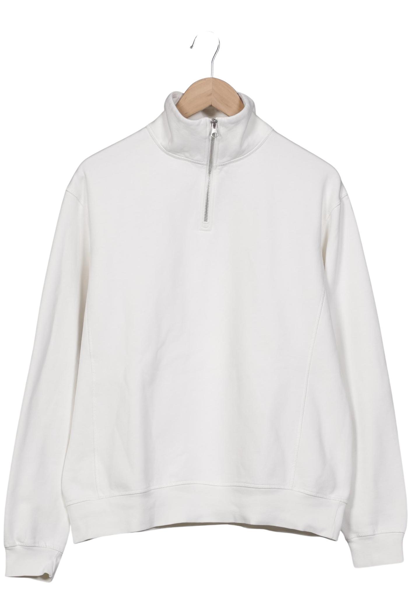 

Zara Herren Sweatshirt, weiß, Gr. 48