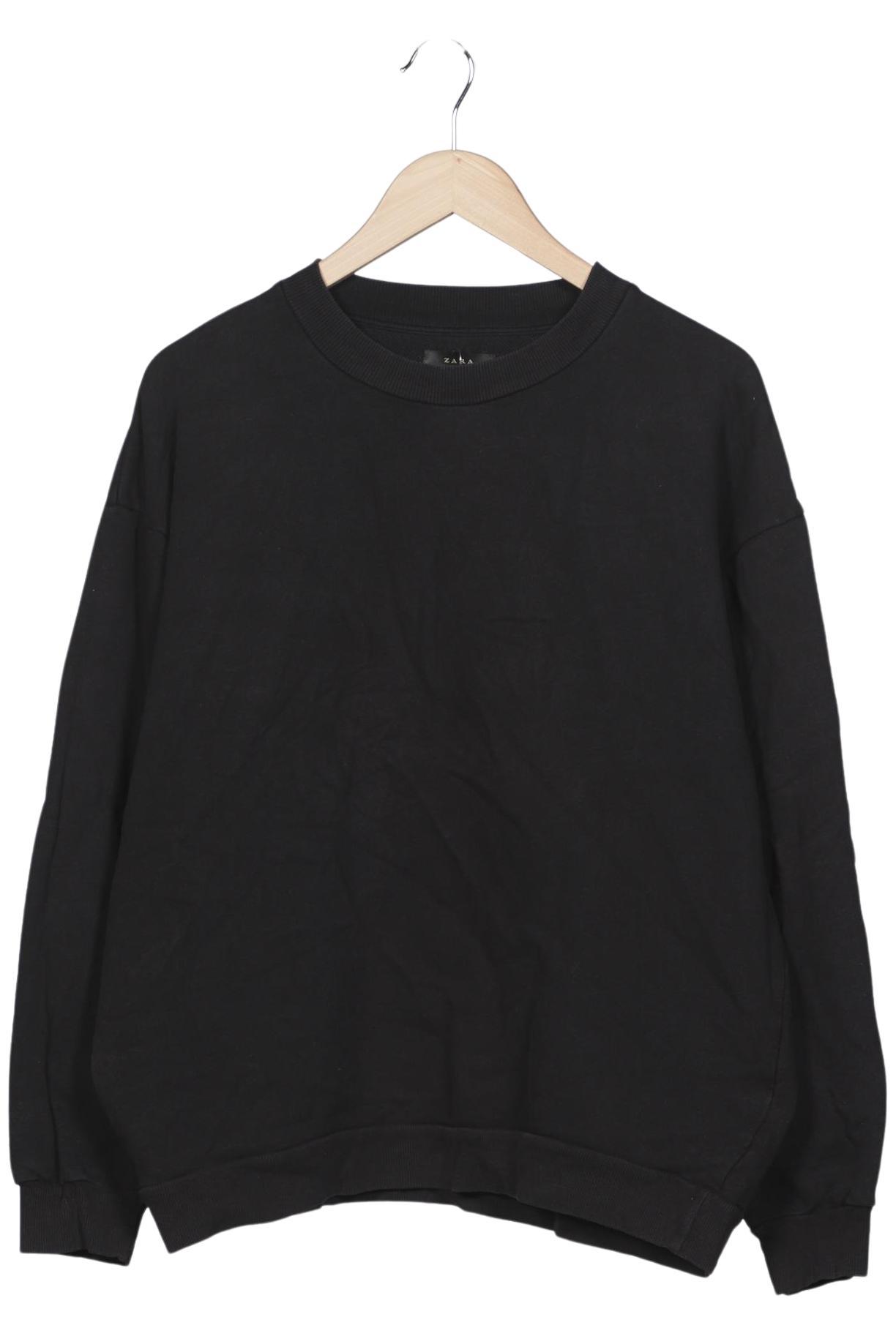 

Zara Herren Sweatshirt, schwarz, Gr. 52