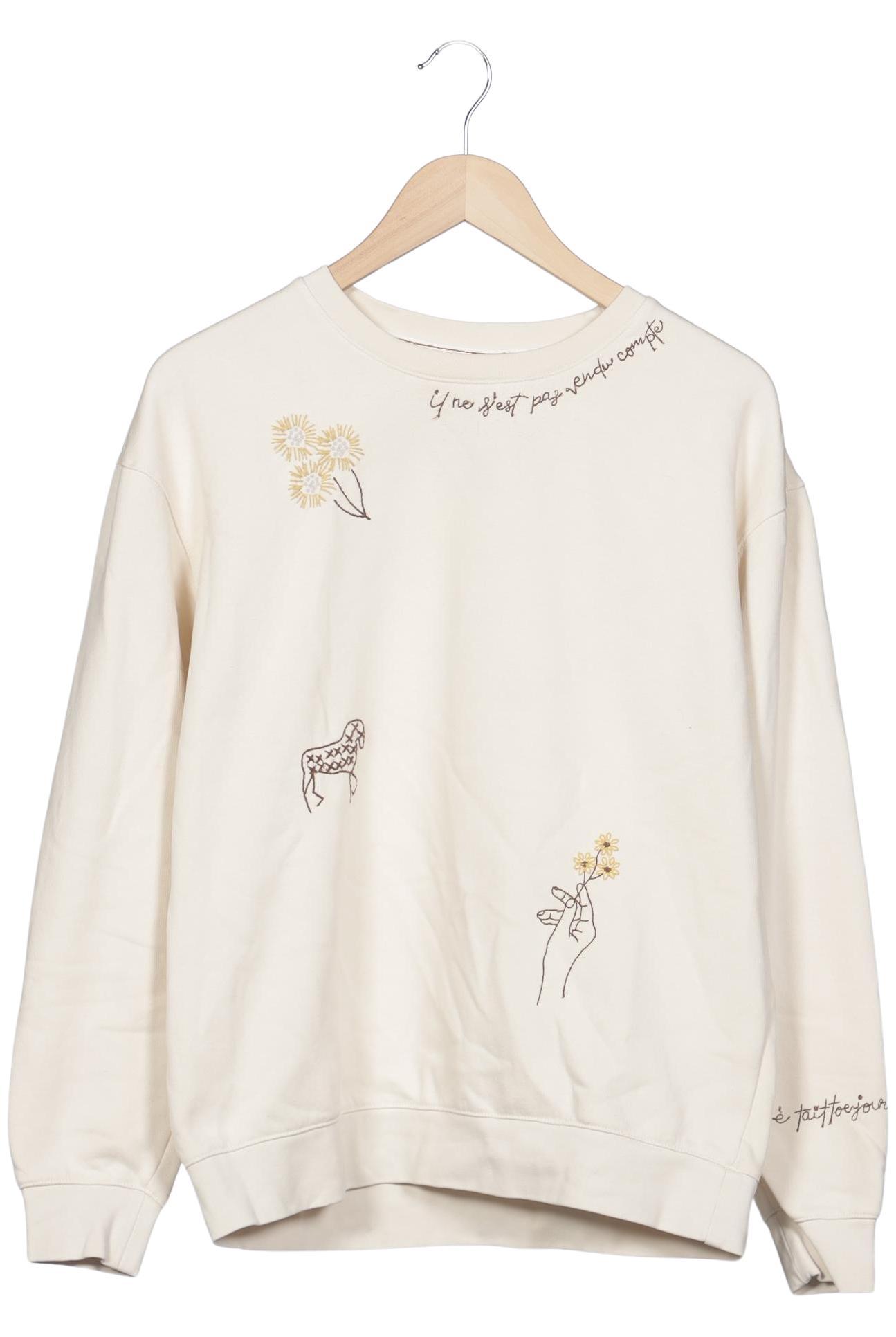 

Zara Herren Sweatshirt, cremeweiß, Gr. 46