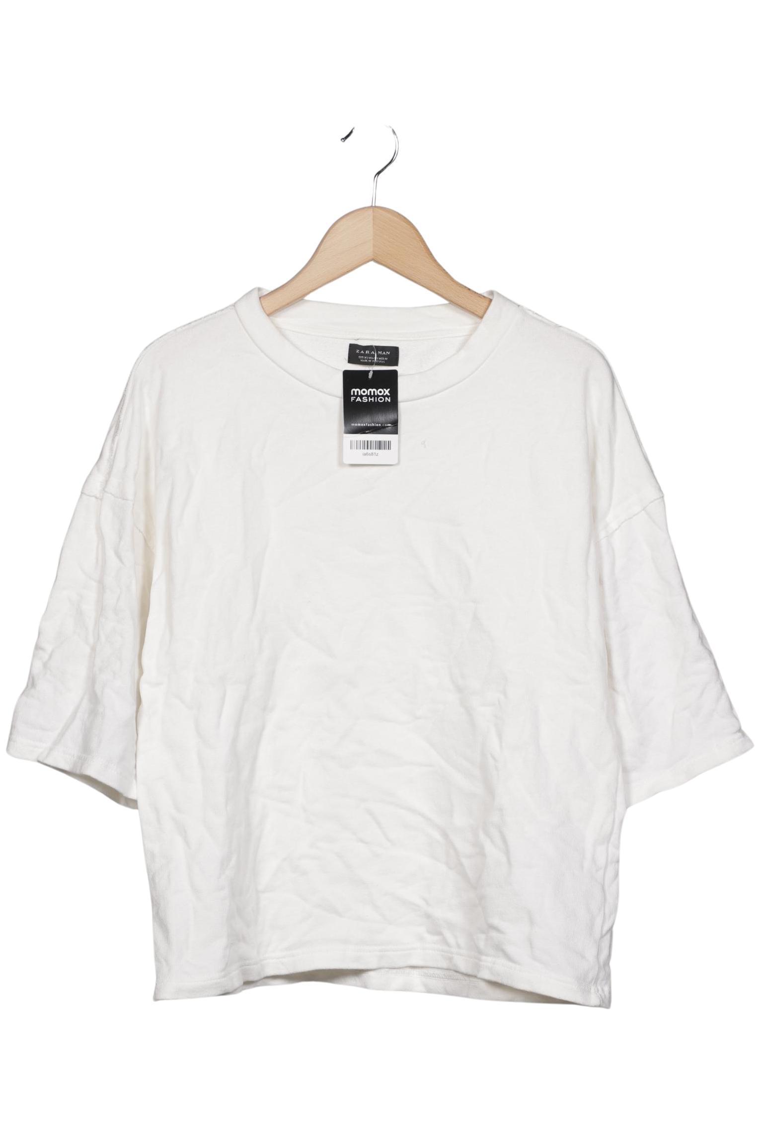 

Zara Herren Sweatshirt, weiß, Gr. 48