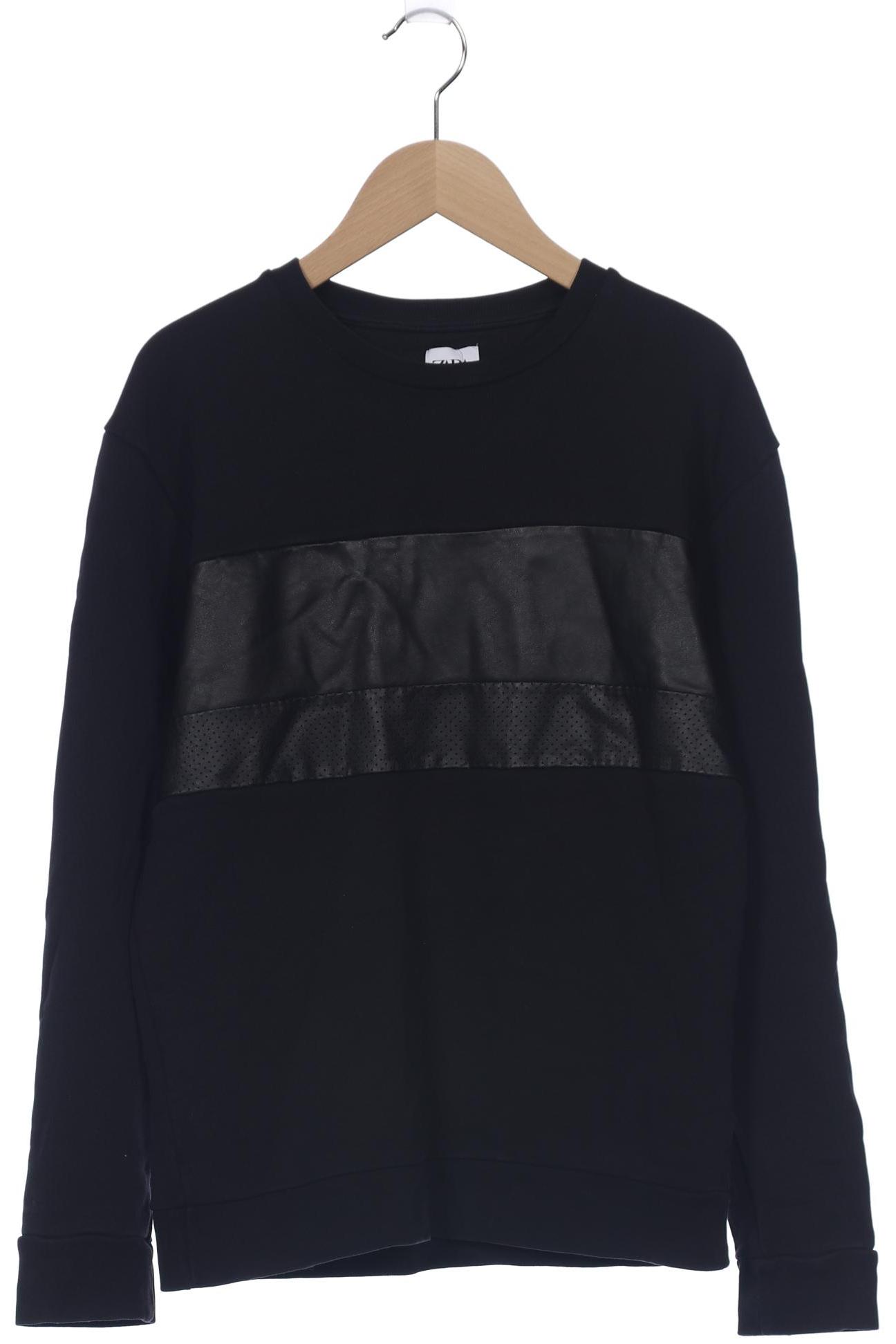

ZARA Herren Sweatshirt, schwarz