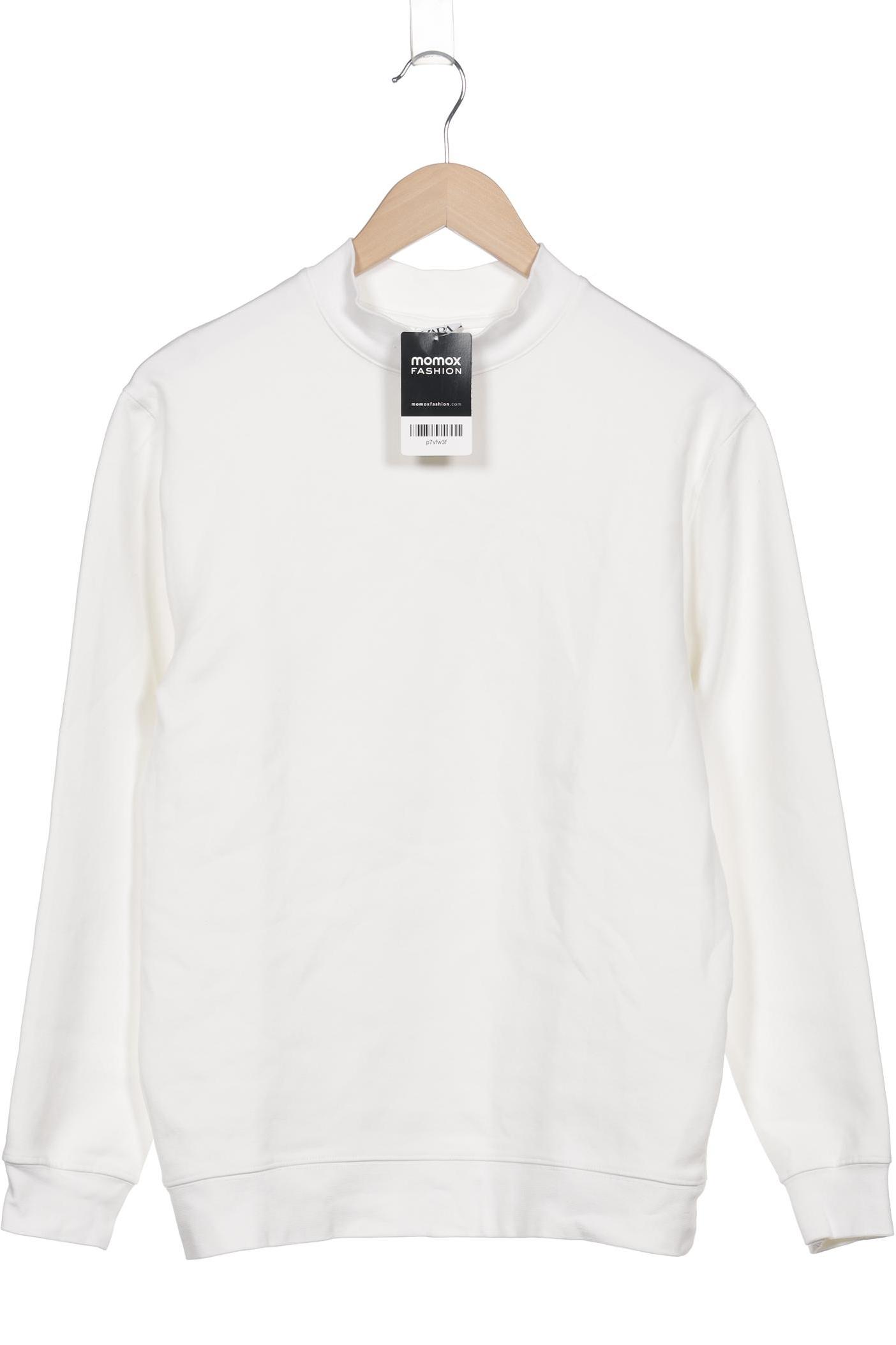 

Zara Herren Sweatshirt, weiß, Gr. 48