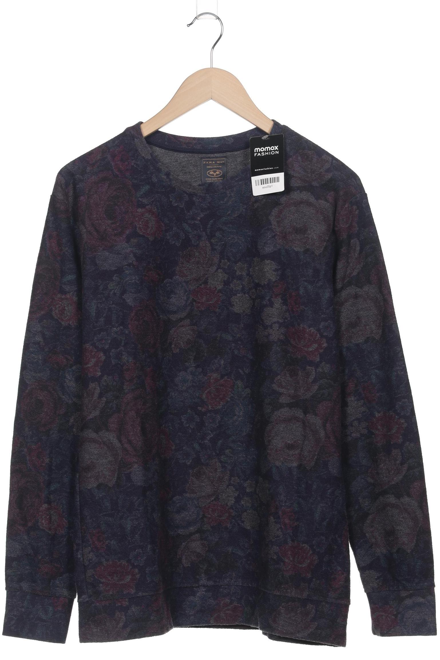 

Zara Herren Sweatshirt, marineblau, Gr. 54