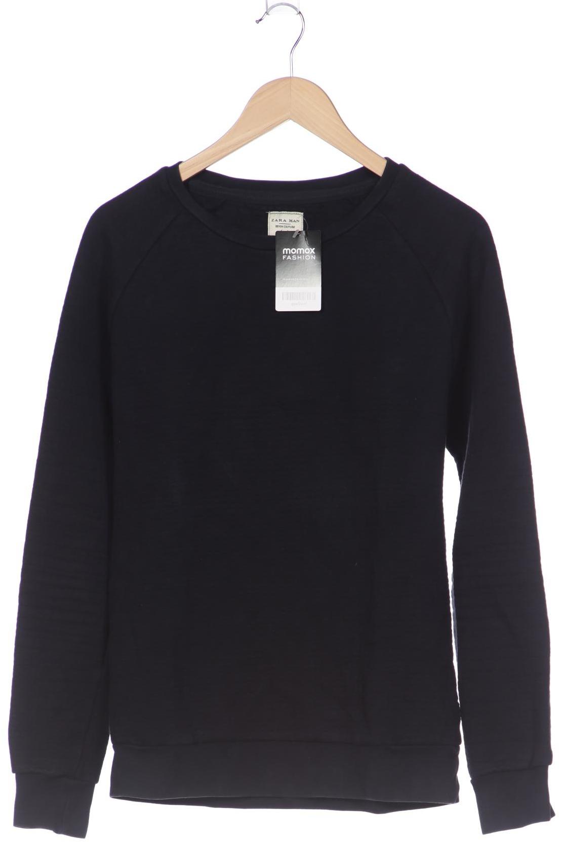 

ZARA Herren Sweatshirt, schwarz