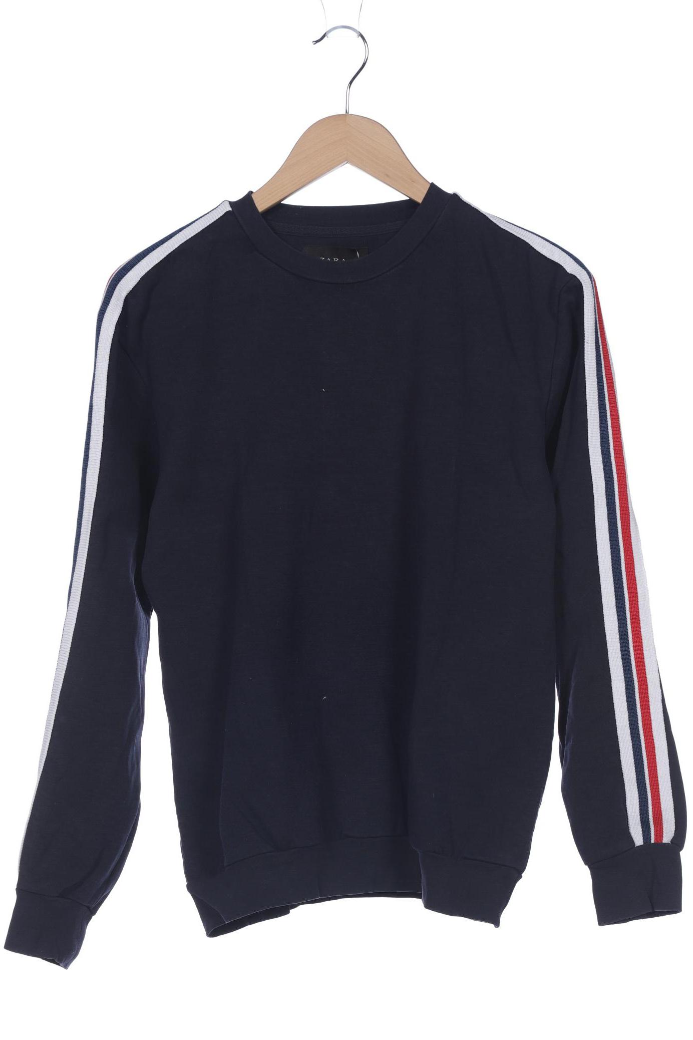 

ZARA Herren Sweatshirt, marineblau