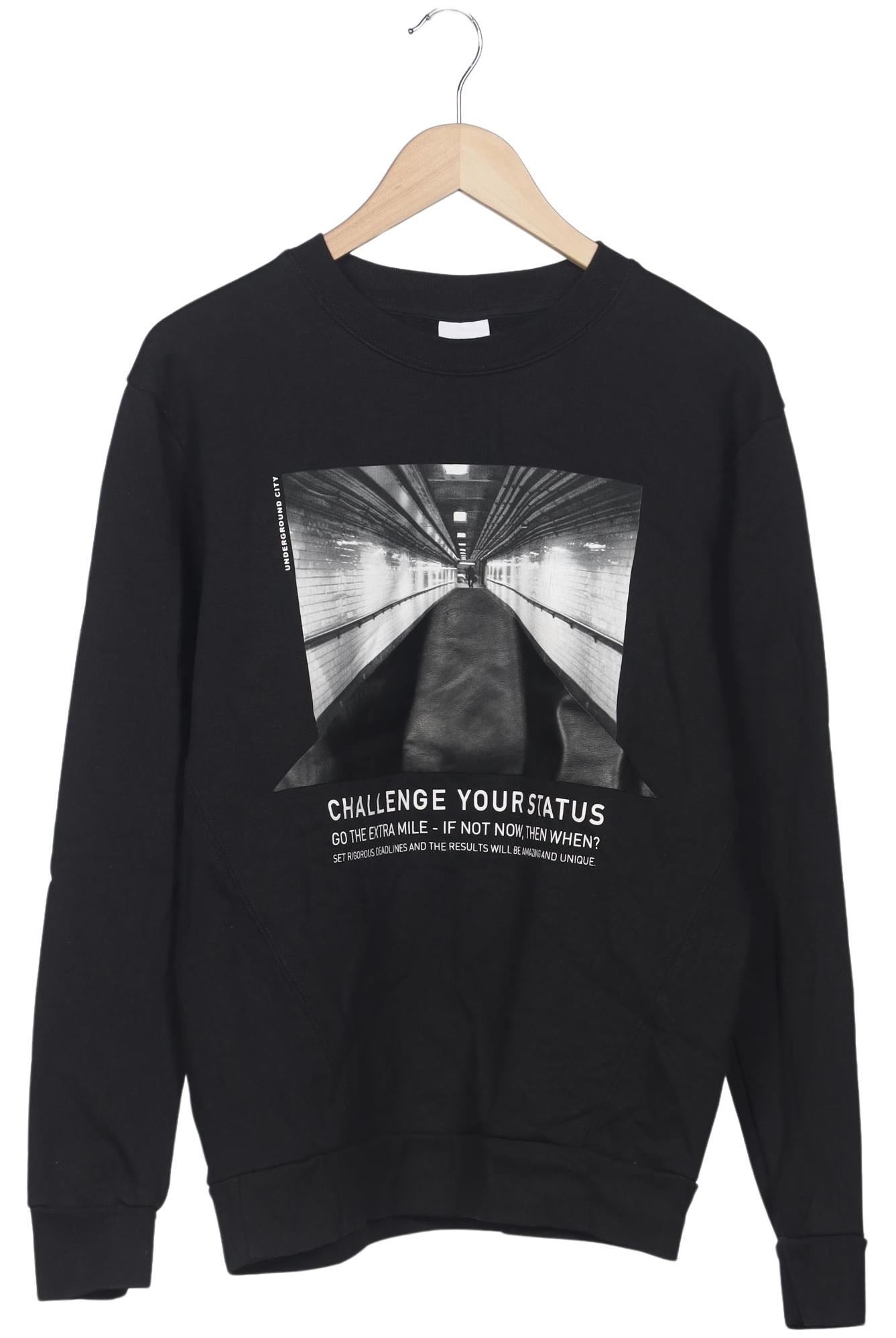 

Zara Herren Sweatshirt, schwarz, Gr. 48