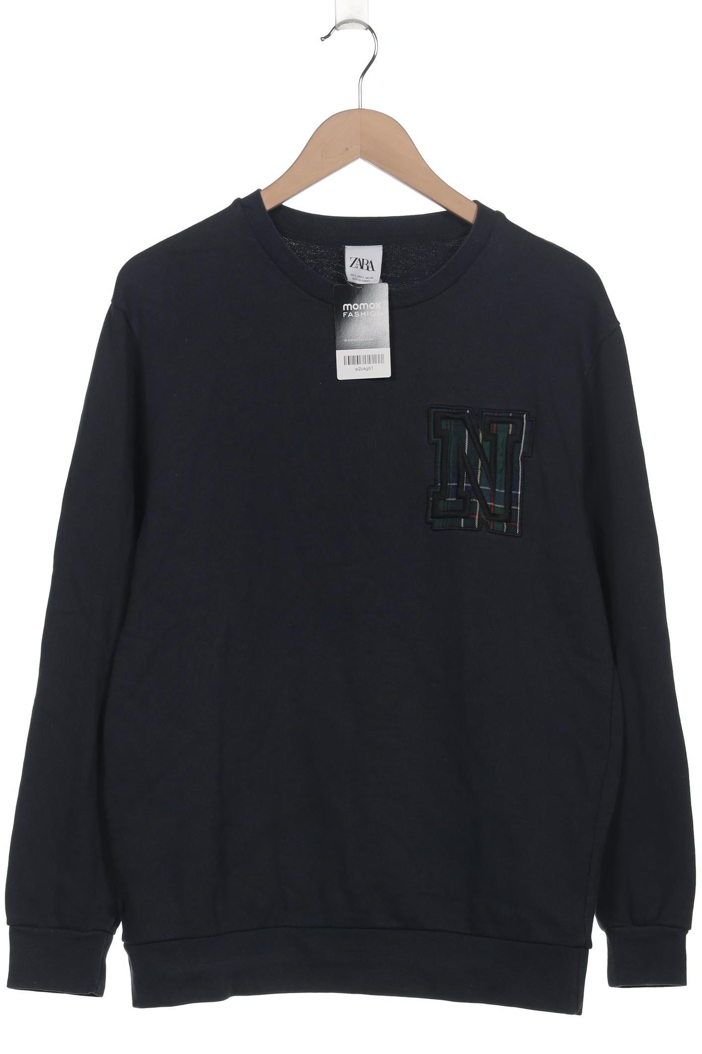 

Zara Herren Sweatshirt, marineblau, Gr. 52