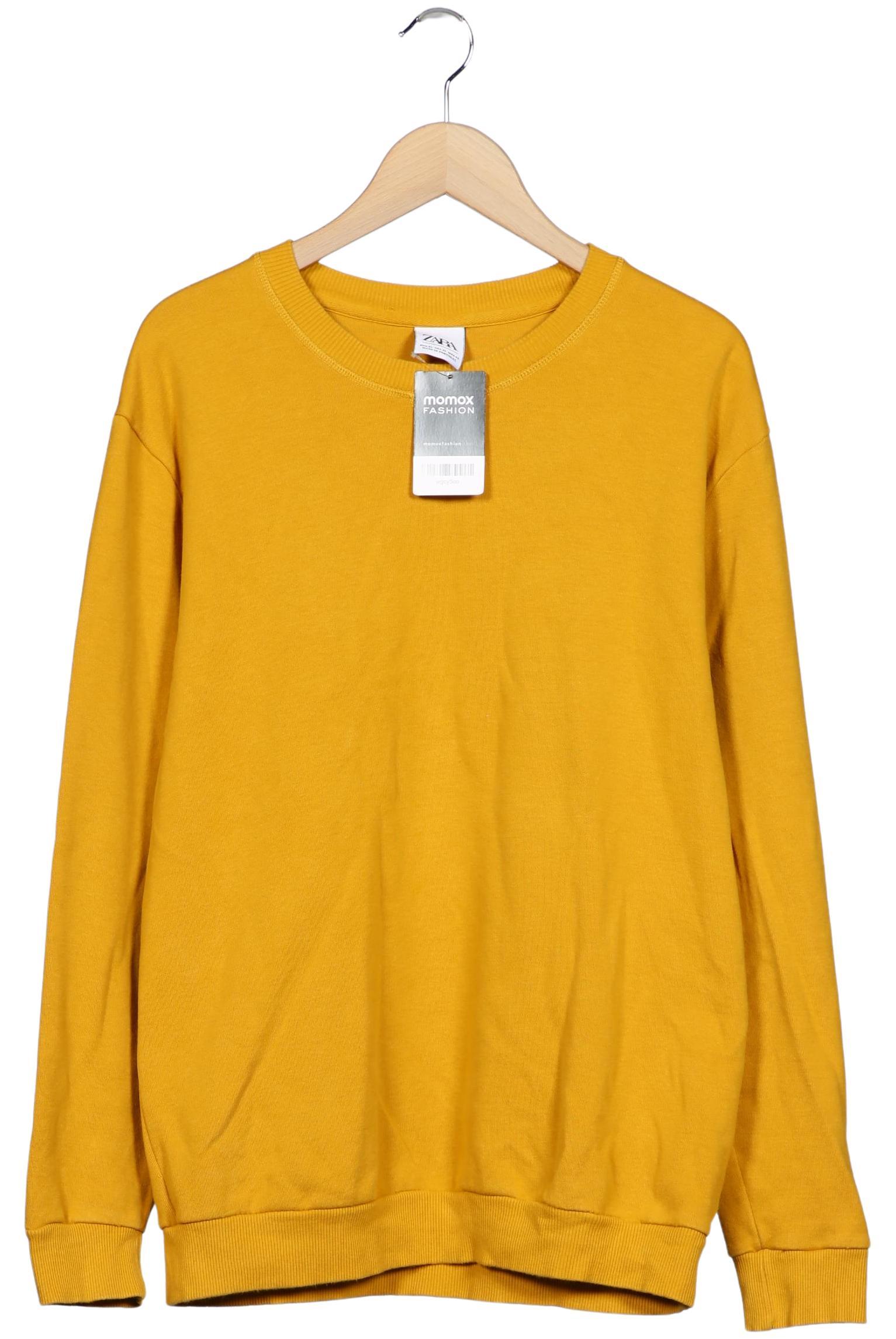 

Zara Herren Sweatshirt, gelb, Gr. 54