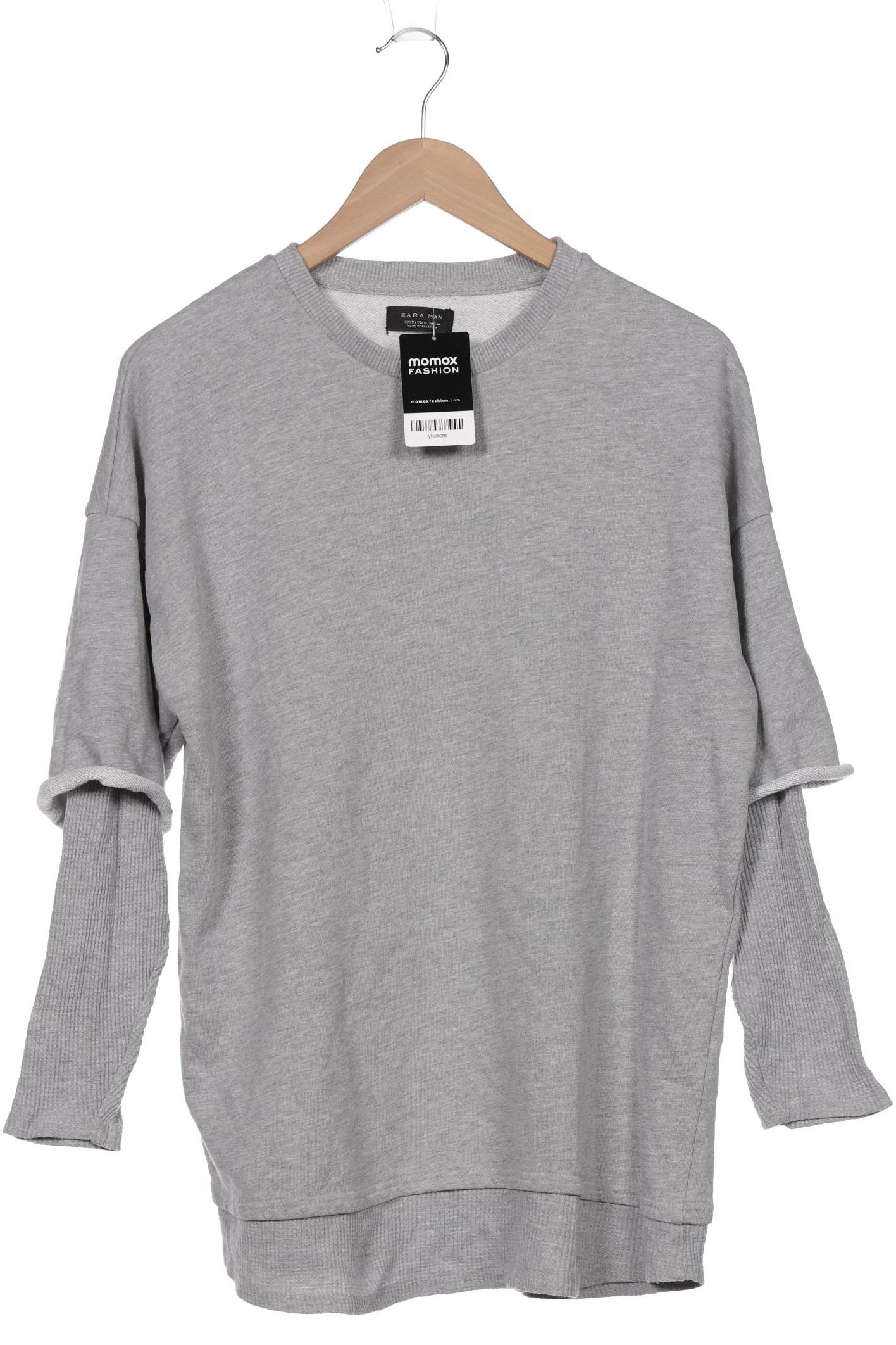 

ZARA Herren Sweatshirt, grau