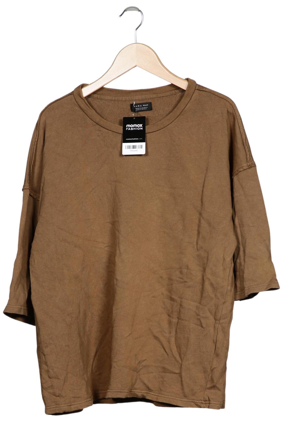 

Zara Herren Sweatshirt, braun, Gr. 48
