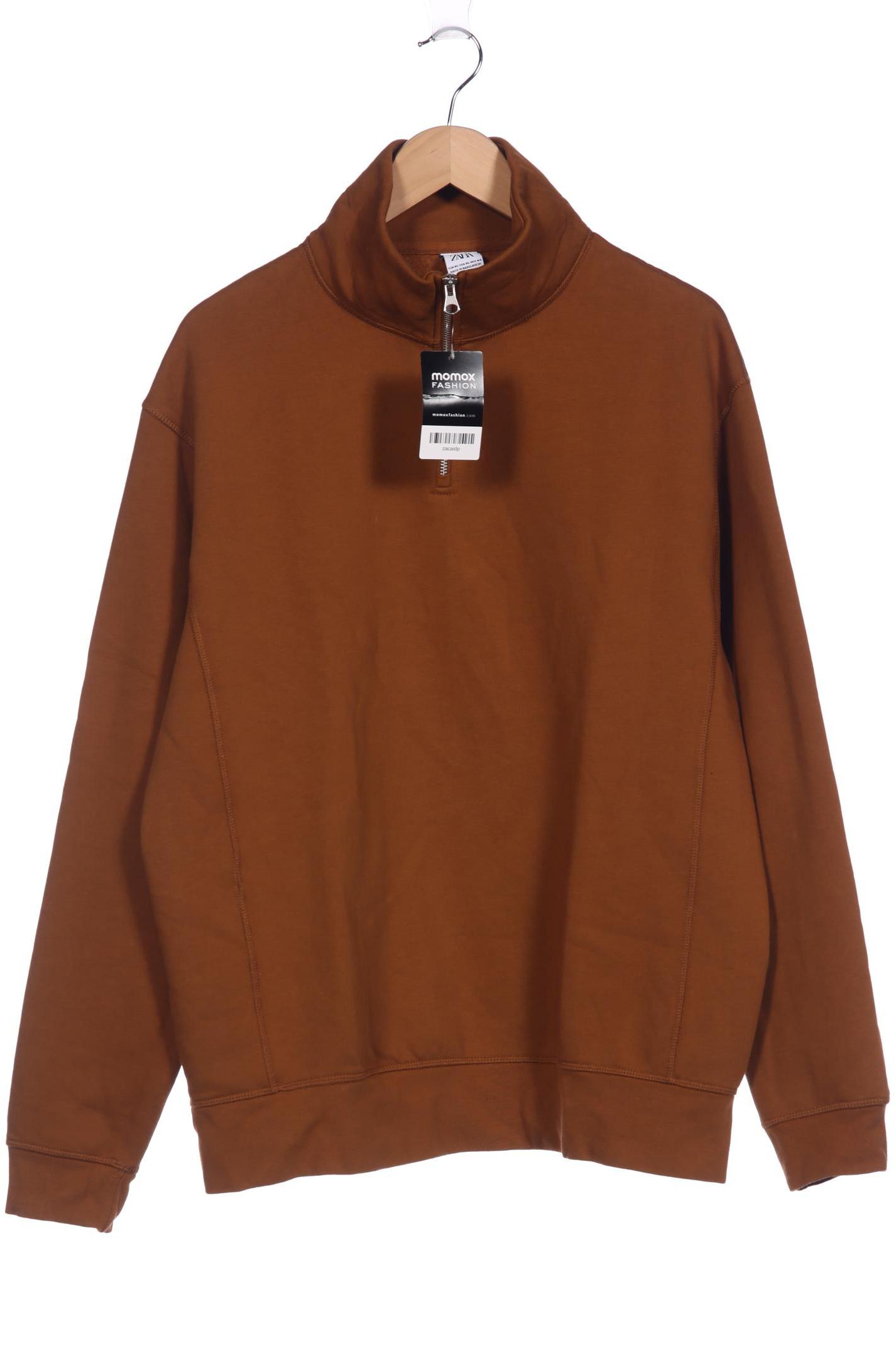 

Zara Herren Sweatshirt, braun, Gr. 54