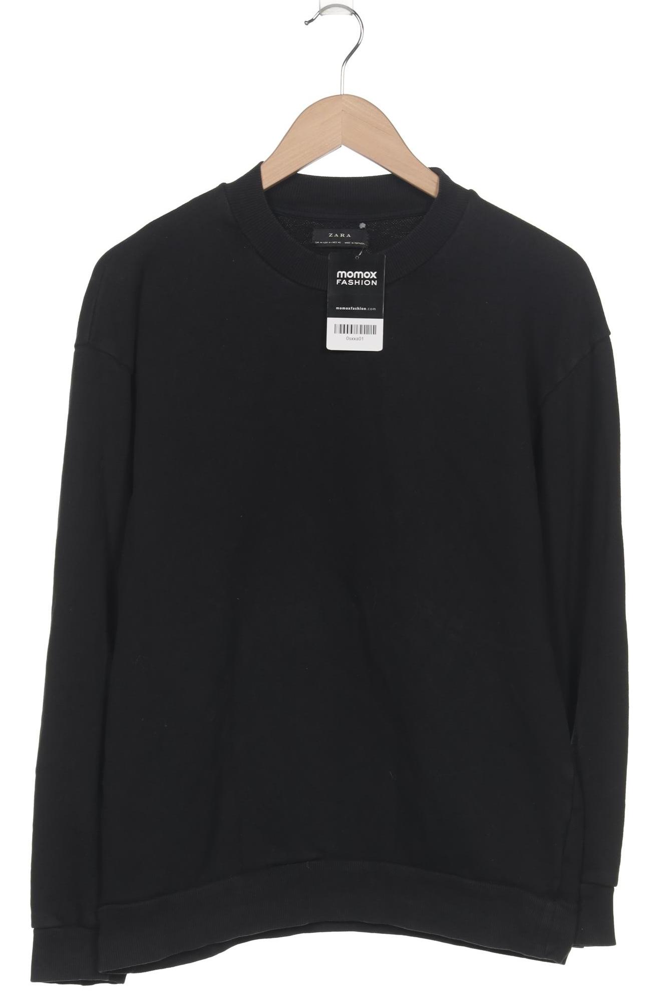 

Zara Herren Sweatshirt, schwarz, Gr. 48