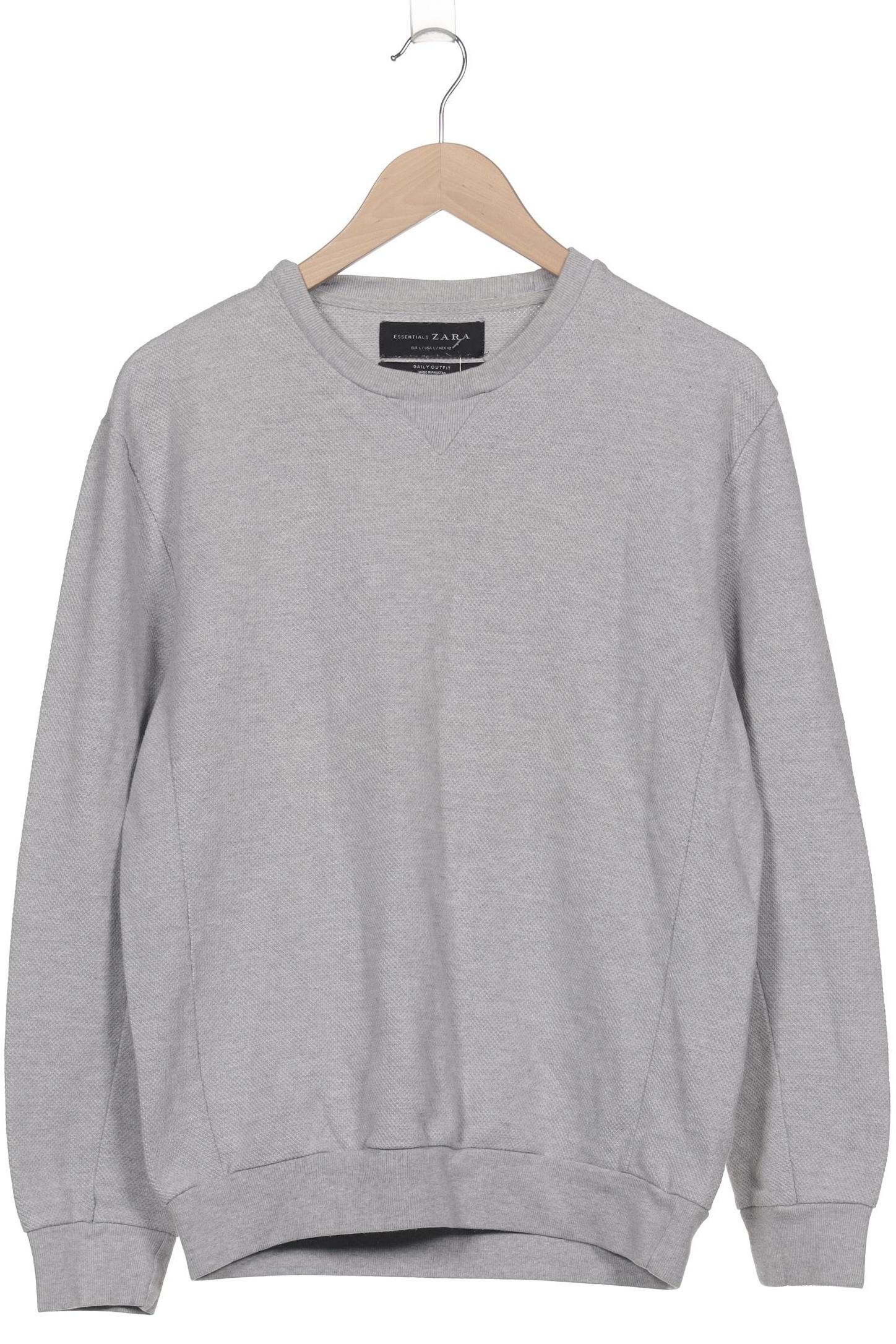 

Zara Herren Sweatshirt, grau, Gr. 52