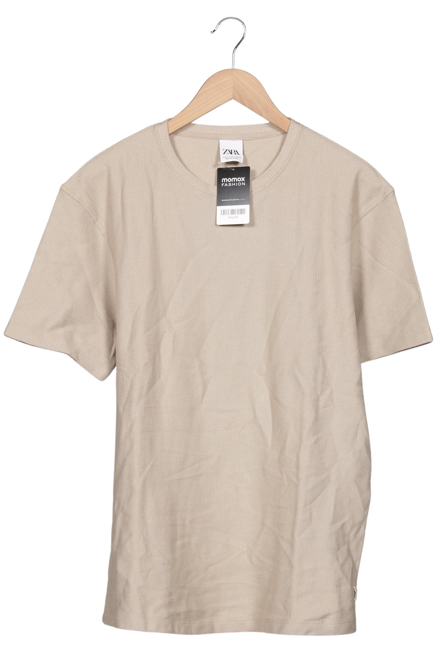 

Zara Herren T-Shirt, beige, Gr. 54