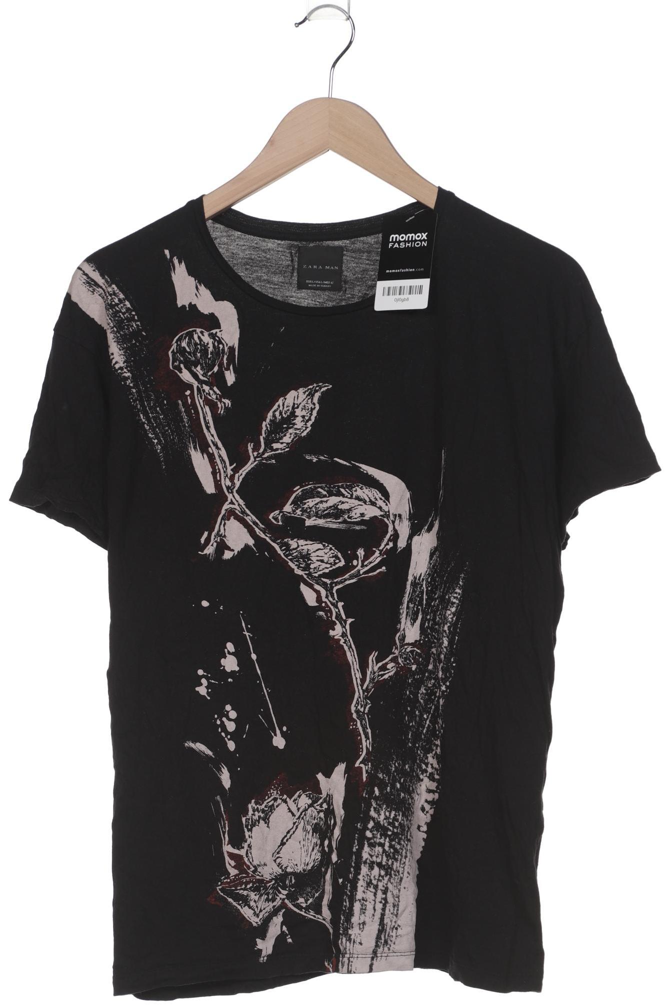 

Zara Herren T-Shirt, schwarz, Gr. 52