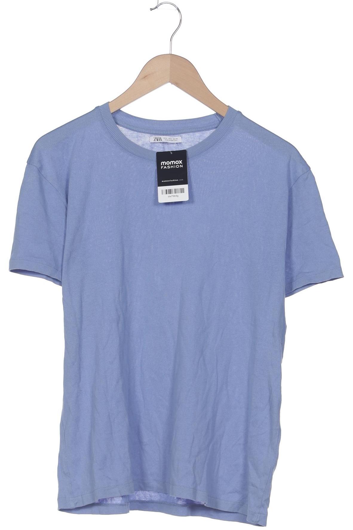 Thumbnail - Zara Herren T-Shirt, blau, Gr. 52