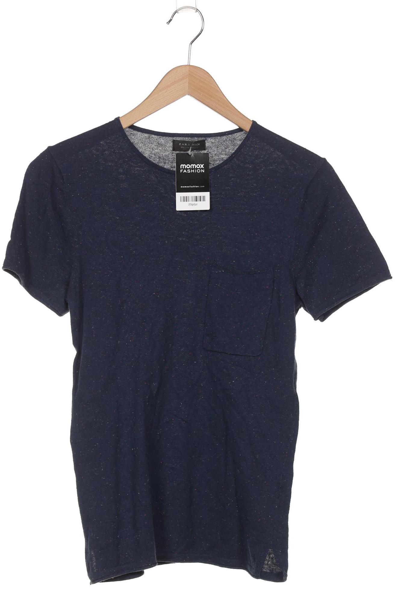 

Zara Herren T-Shirt, blau, Gr. 46