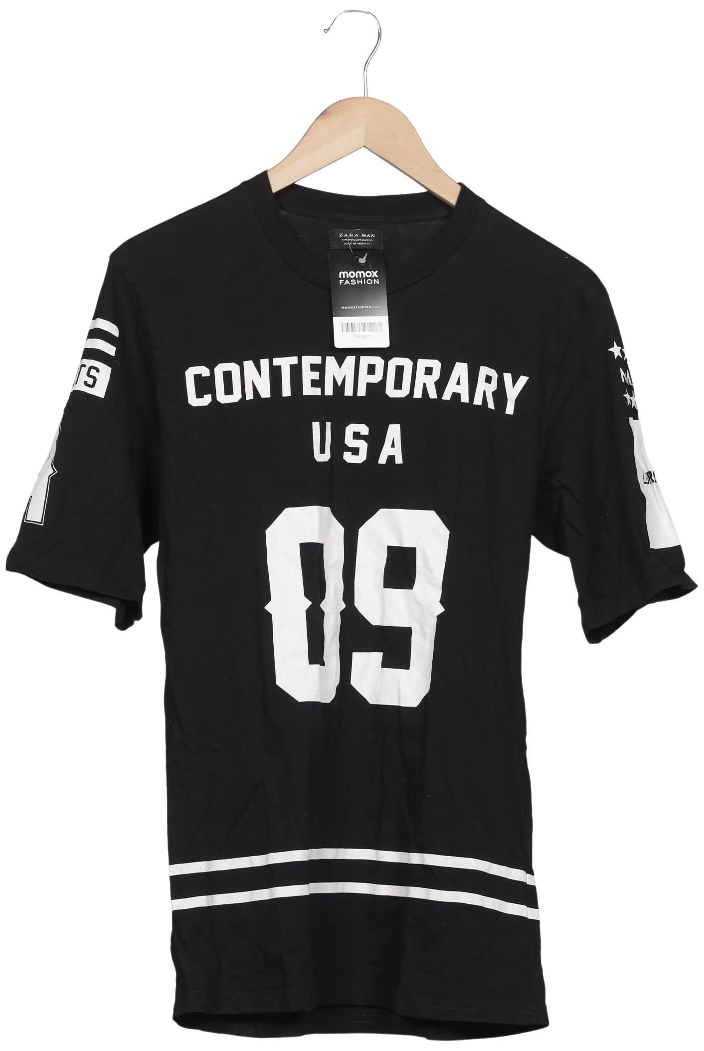 

Zara Herren T-Shirt, schwarz, Gr. 48