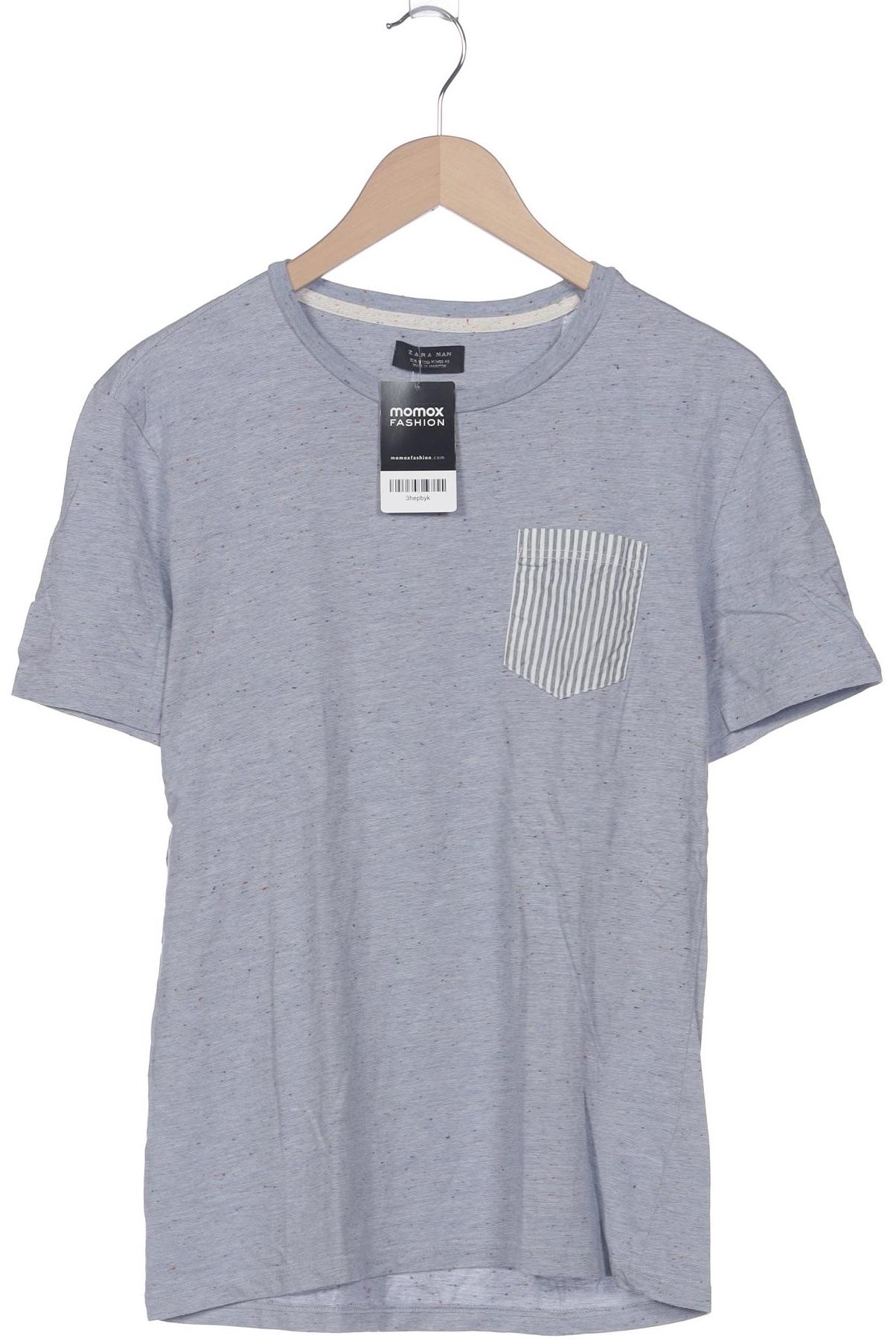 

Zara Herren T-Shirt, blau, Gr. 48