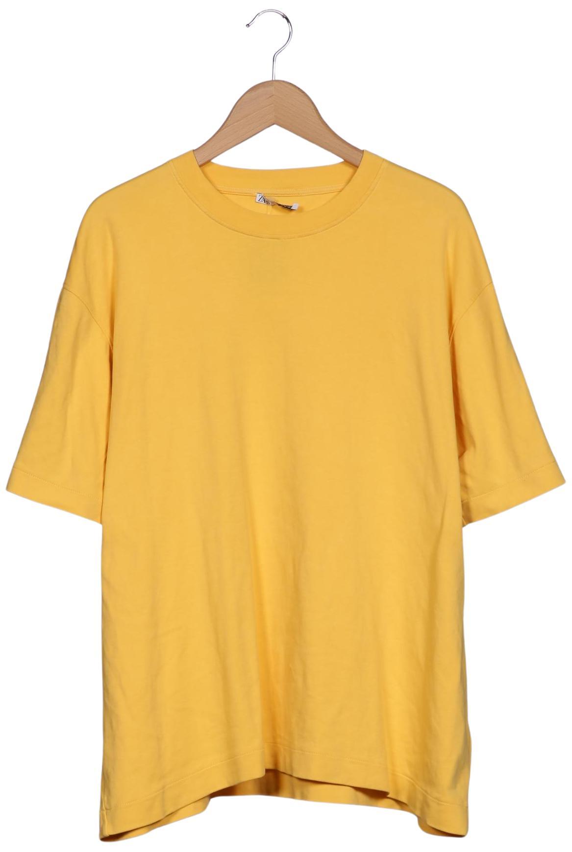 

Zara Herren T-Shirt, gelb, Gr. 54