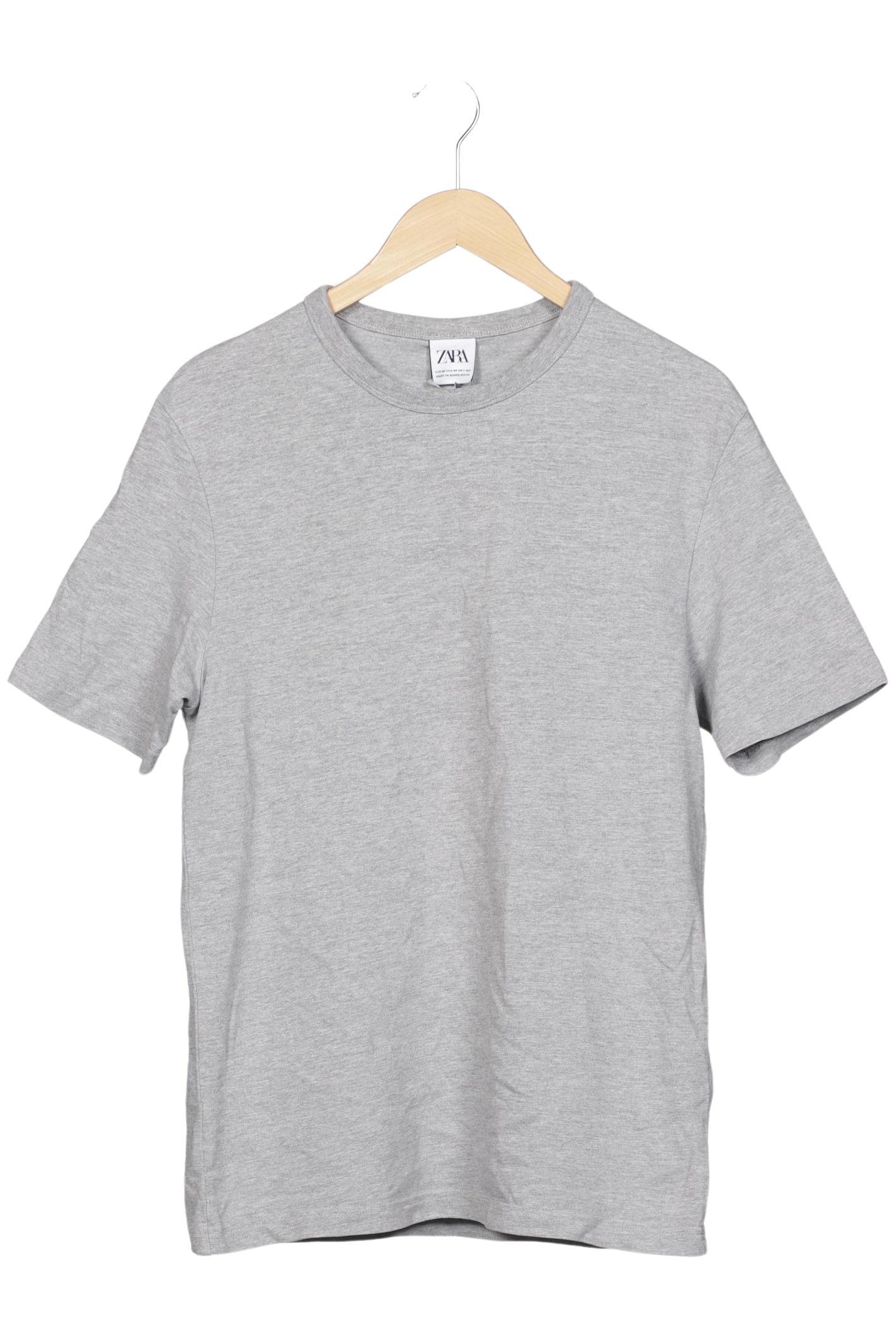 

Zara Herren T-Shirt, grau, Gr. 48