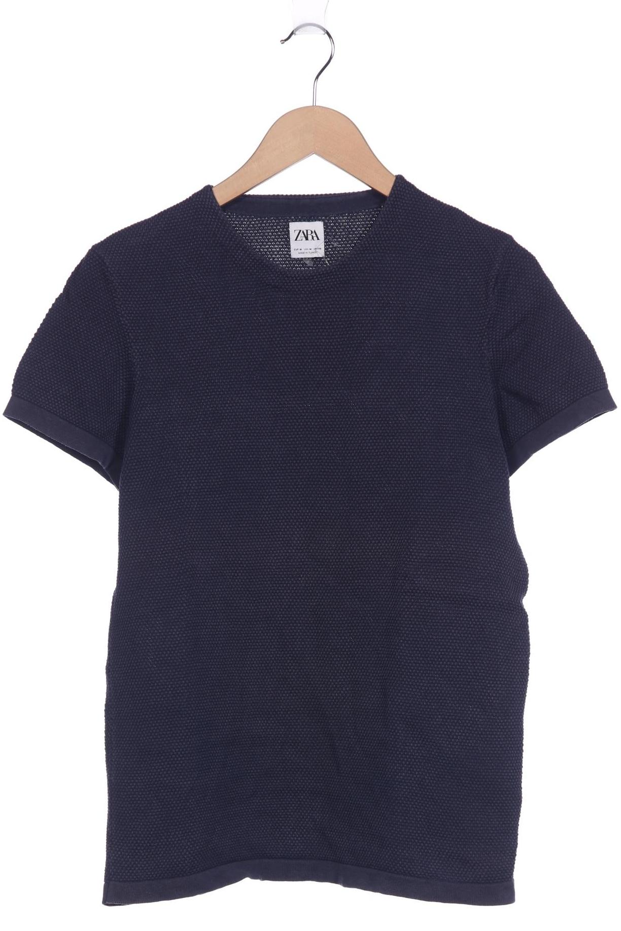 Thumbnail - Zara Herren T-Shirt, blau, Gr. 48