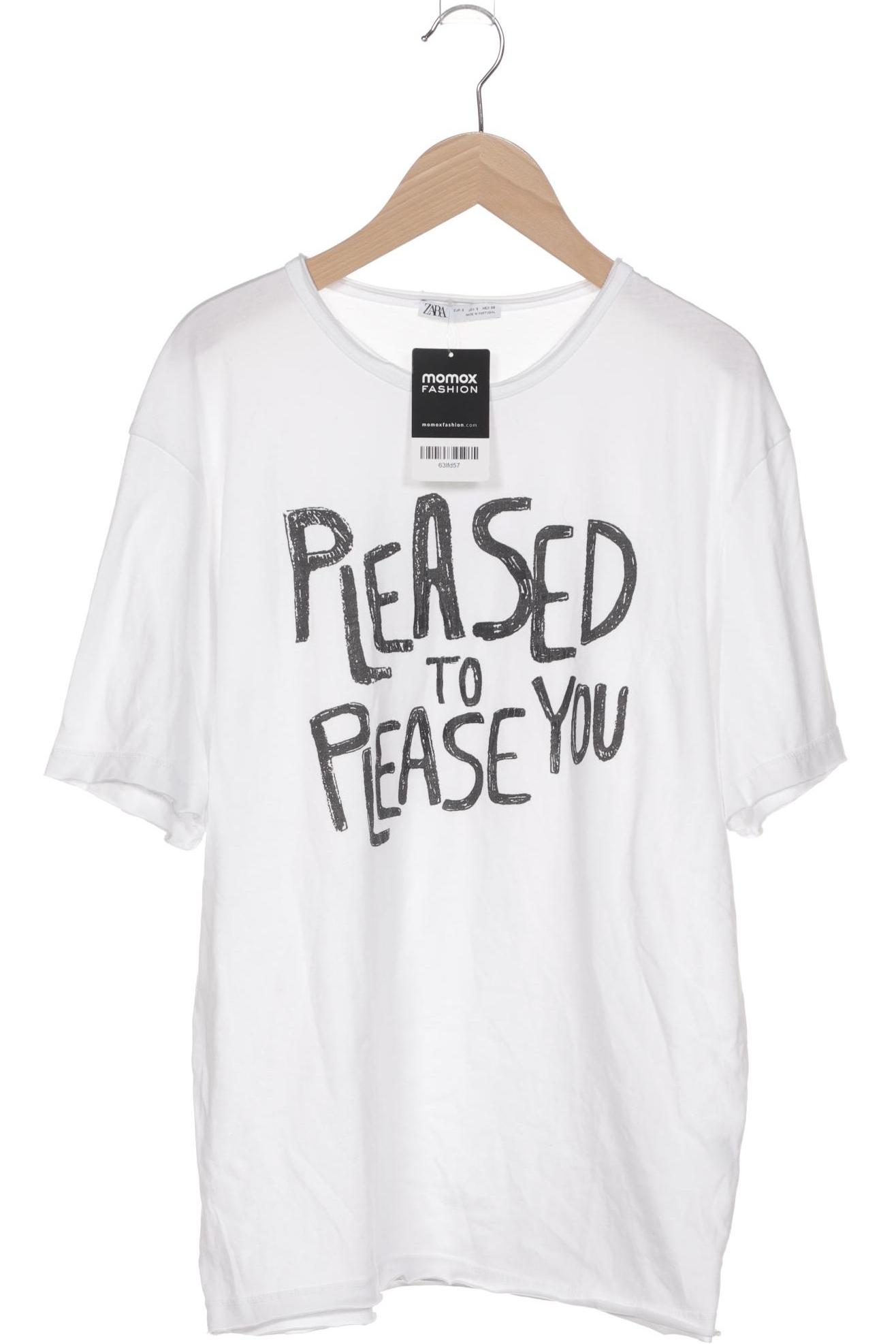 

Zara Herren T-Shirt, weiß, Gr. 46