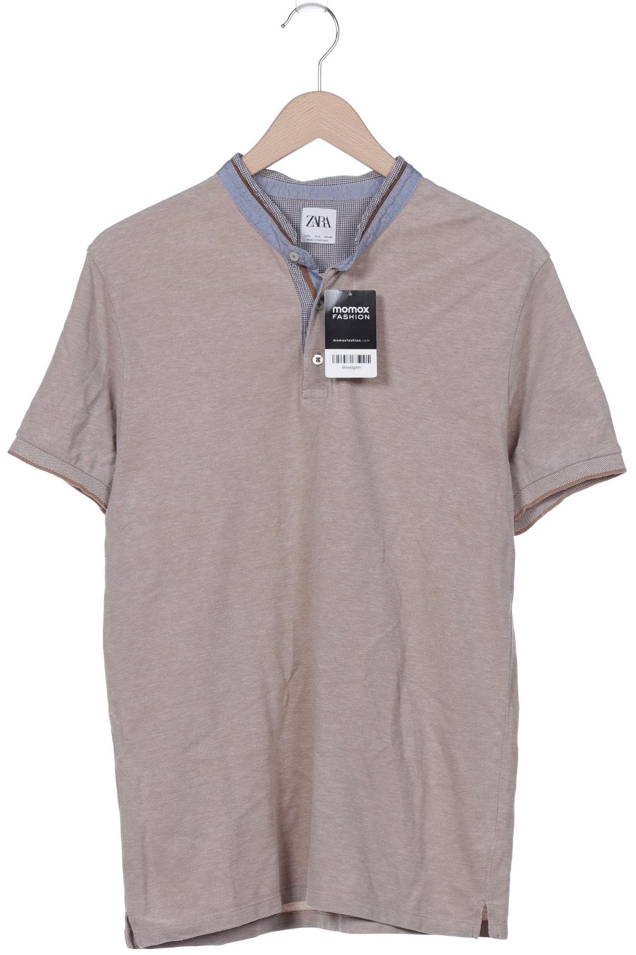 

Zara Herren T-Shirt, beige, Gr. 52