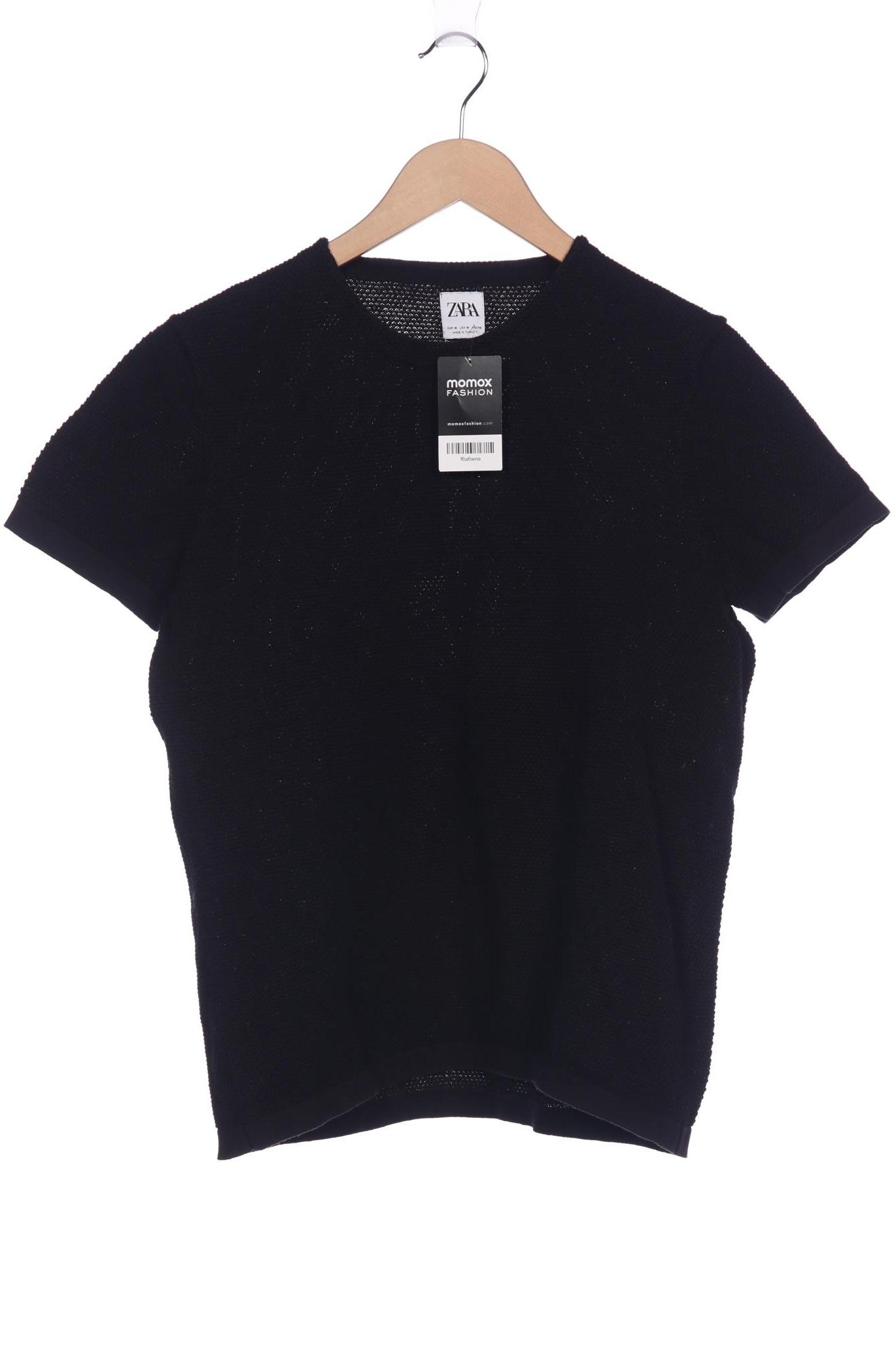 

Zara Herren T-Shirt, schwarz, Gr. 48