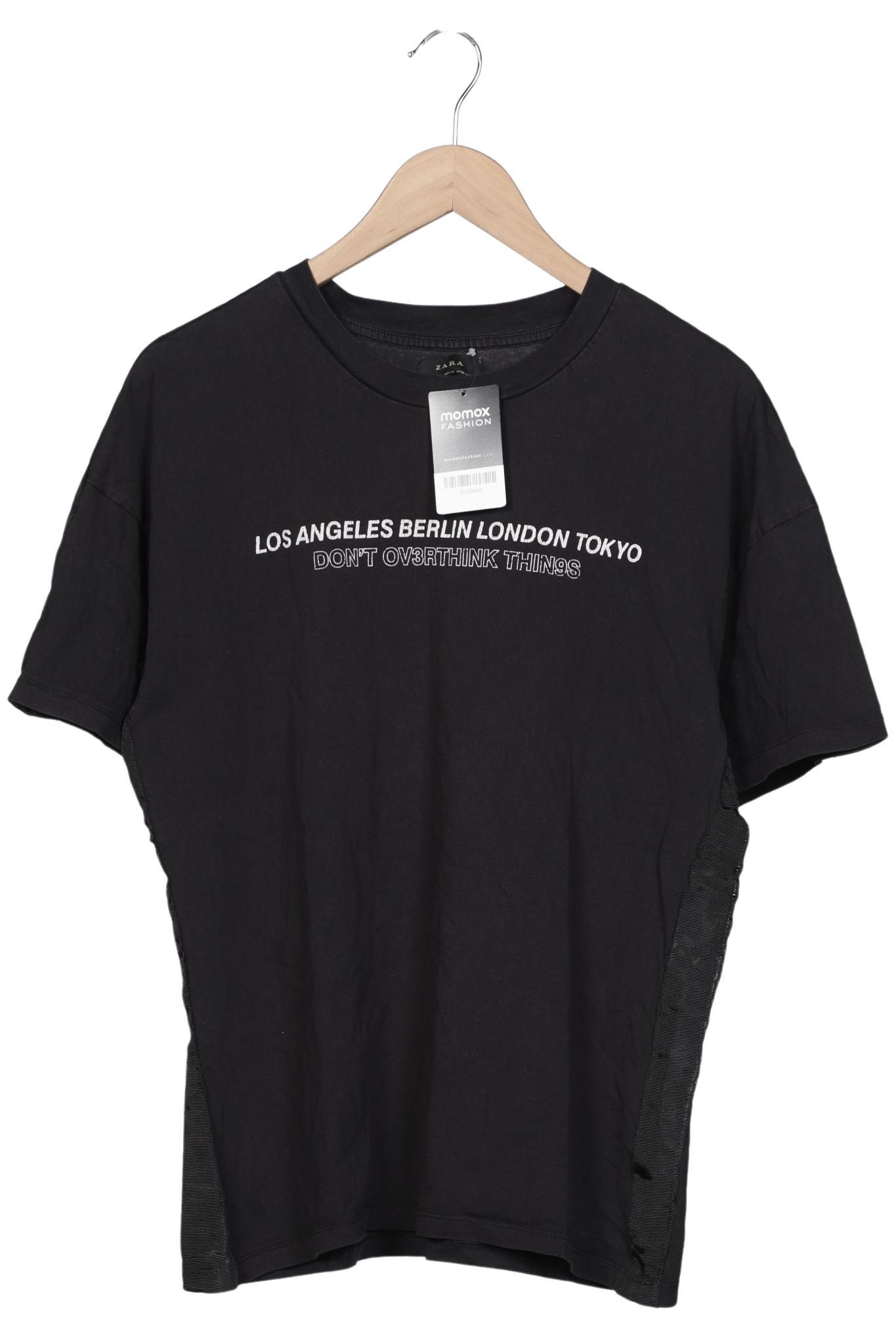 

Zara Herren T-Shirt, schwarz, Gr. 48