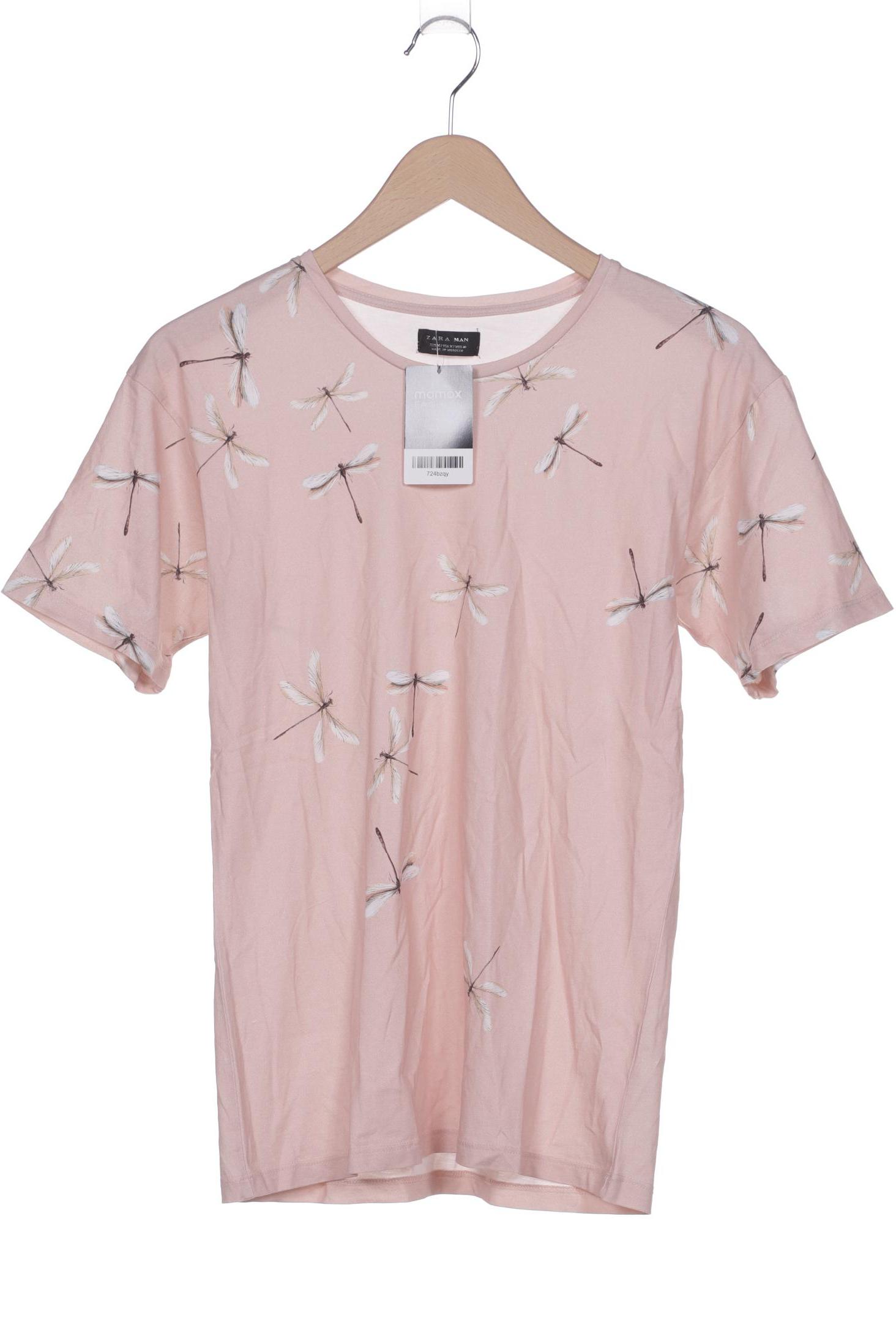 

Zara Herren T-Shirt, pink, Gr. 48