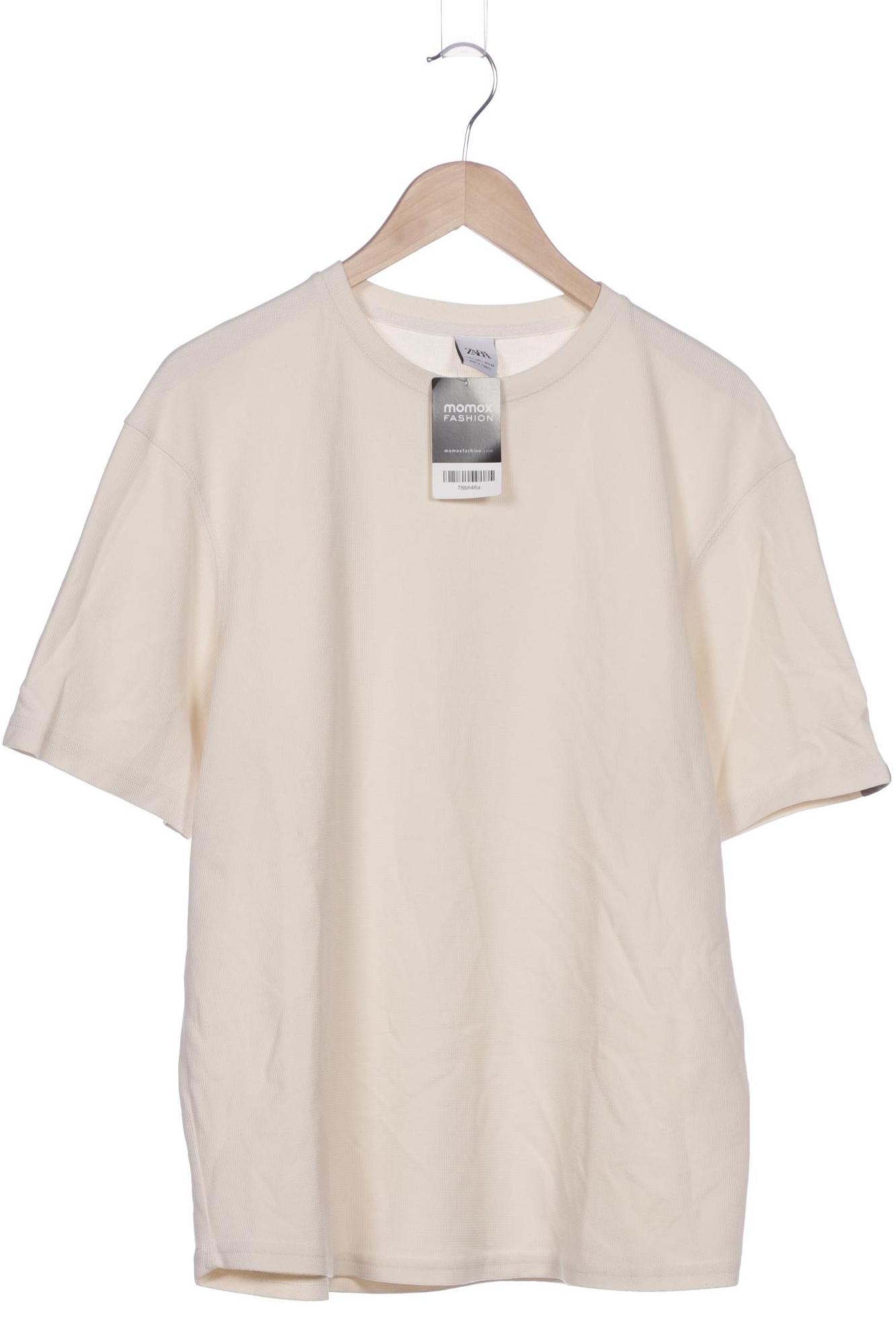 

Zara Herren T-Shirt, cremeweiß, Gr. 52