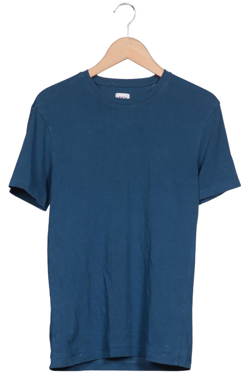 

Zara Herren T-Shirt, blau, Gr. 46