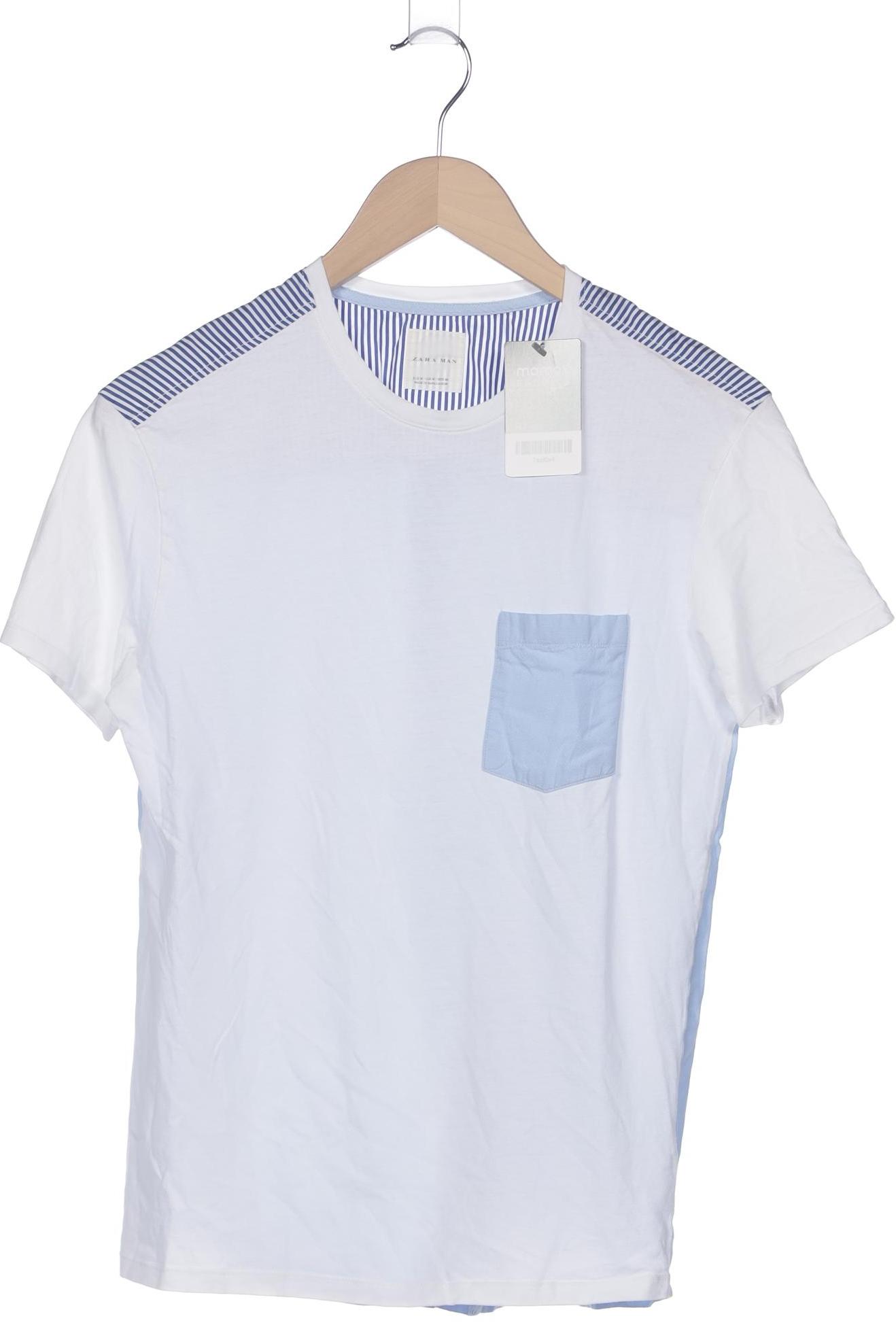 

Zara Herren T-Shirt, blau, Gr. 48