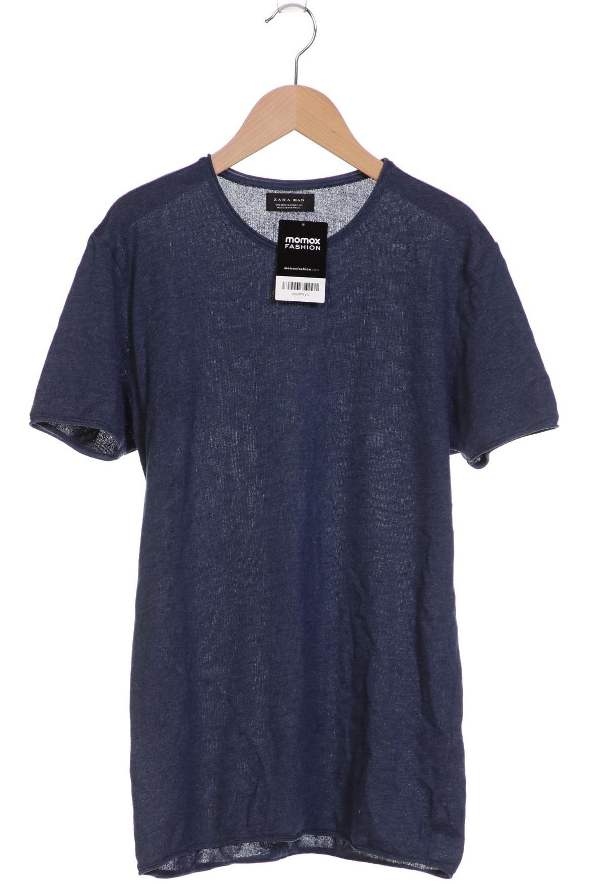 

Zara Herren T-Shirt, marineblau, Gr. 48