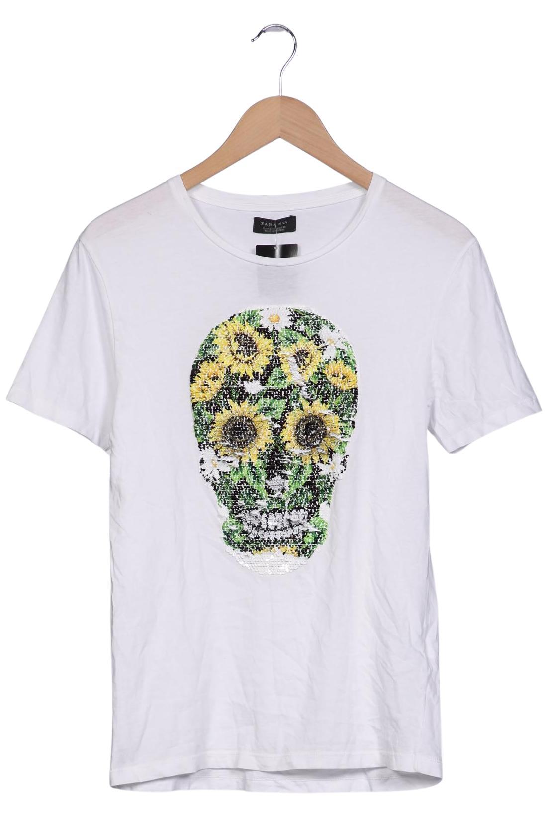 

Zara Herren T-Shirt, weiß, Gr. 46