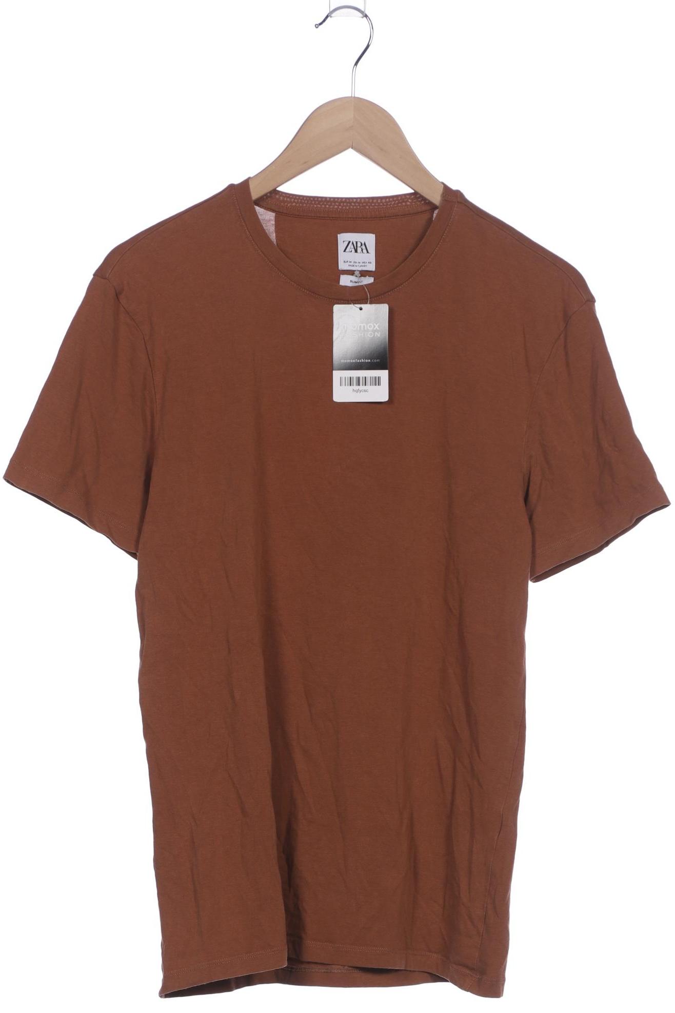 

Zara Herren T-Shirt, braun, Gr. 48