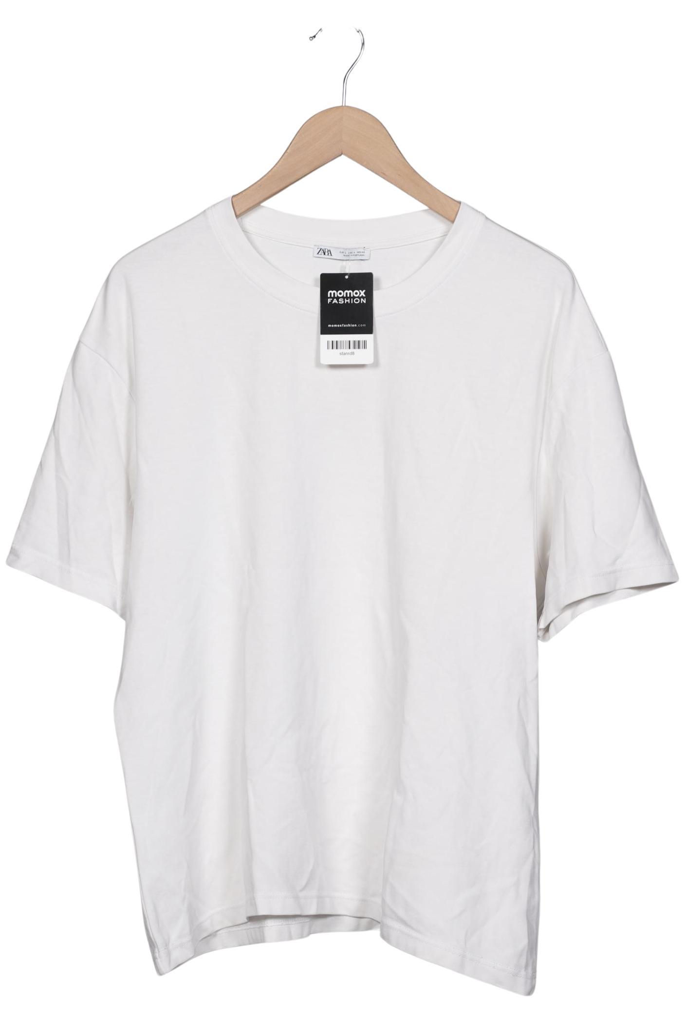 

Zara Herren T-Shirt, cremeweiß, Gr. 52