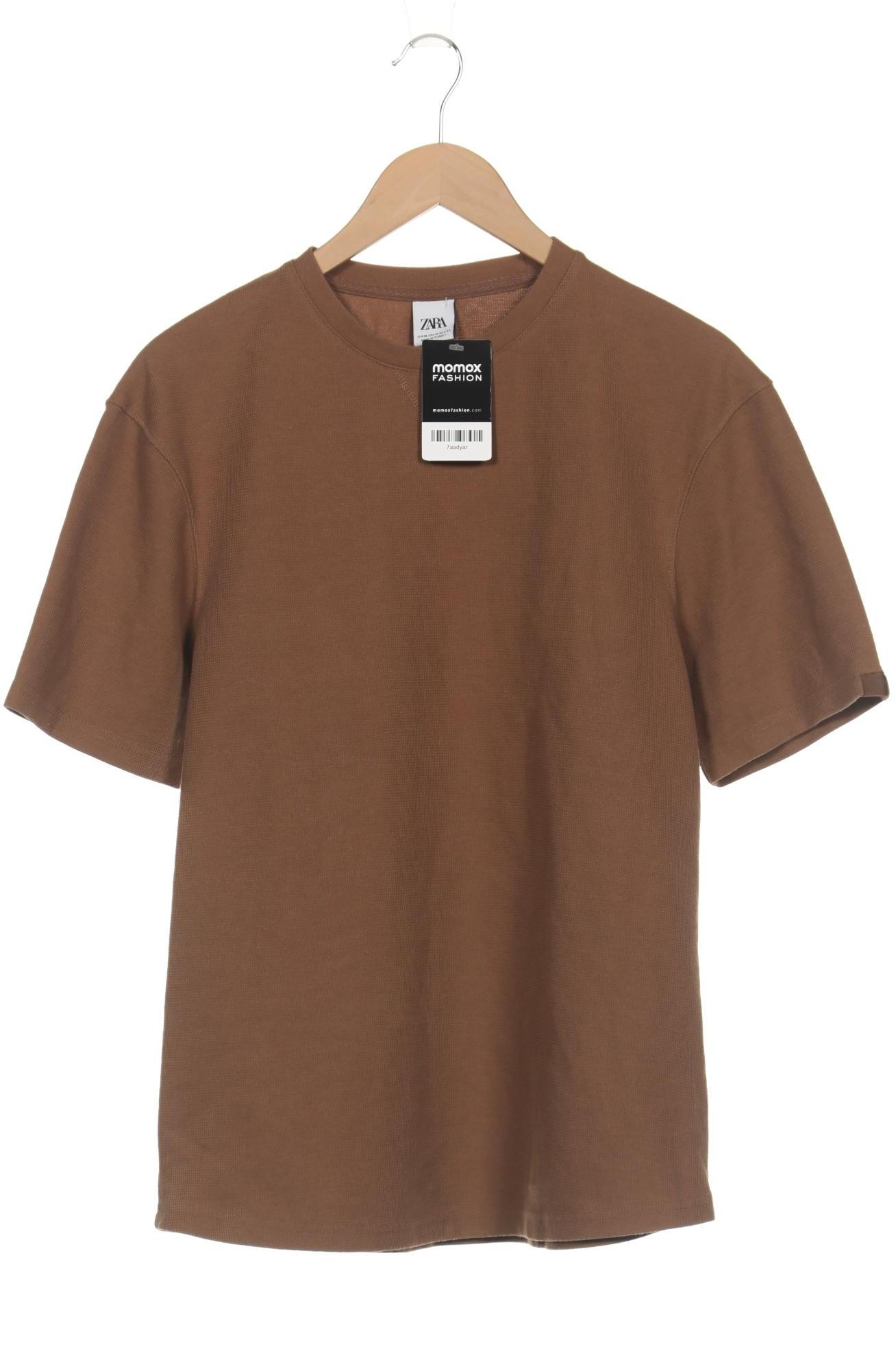 

Zara Herren T-Shirt, braun, Gr. 48