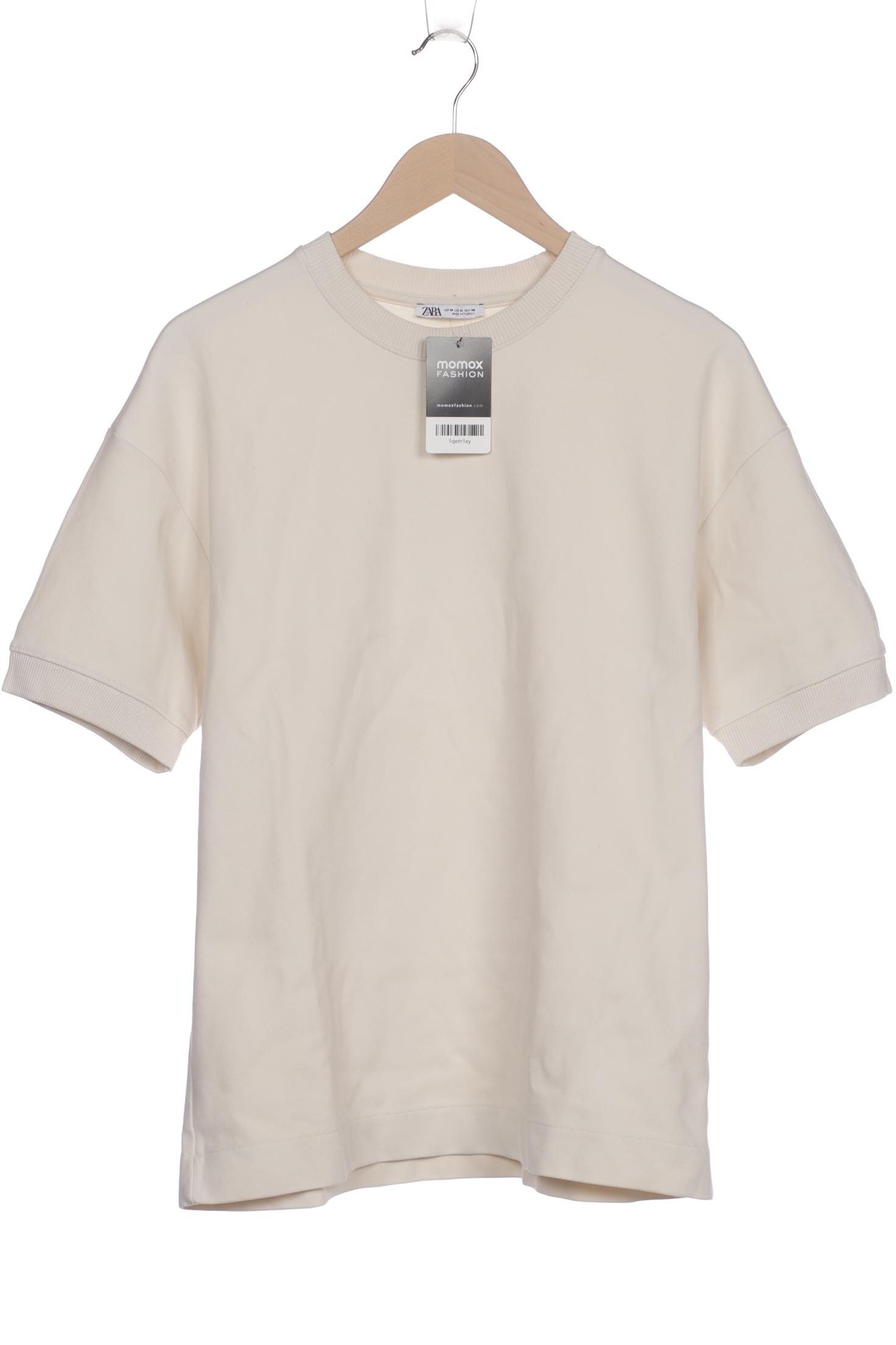 

Zara Herren T-Shirt, cremeweiß, Gr. 48
