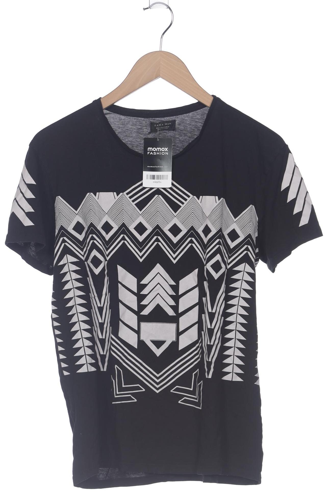 

Zara Herren T-Shirt, schwarz, Gr. 46