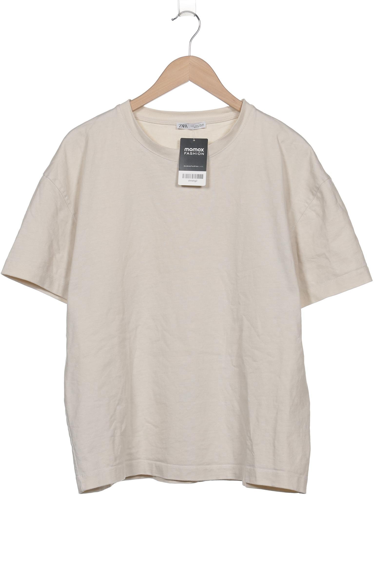 

Zara Herren T-Shirt, cremeweiß, Gr. 52