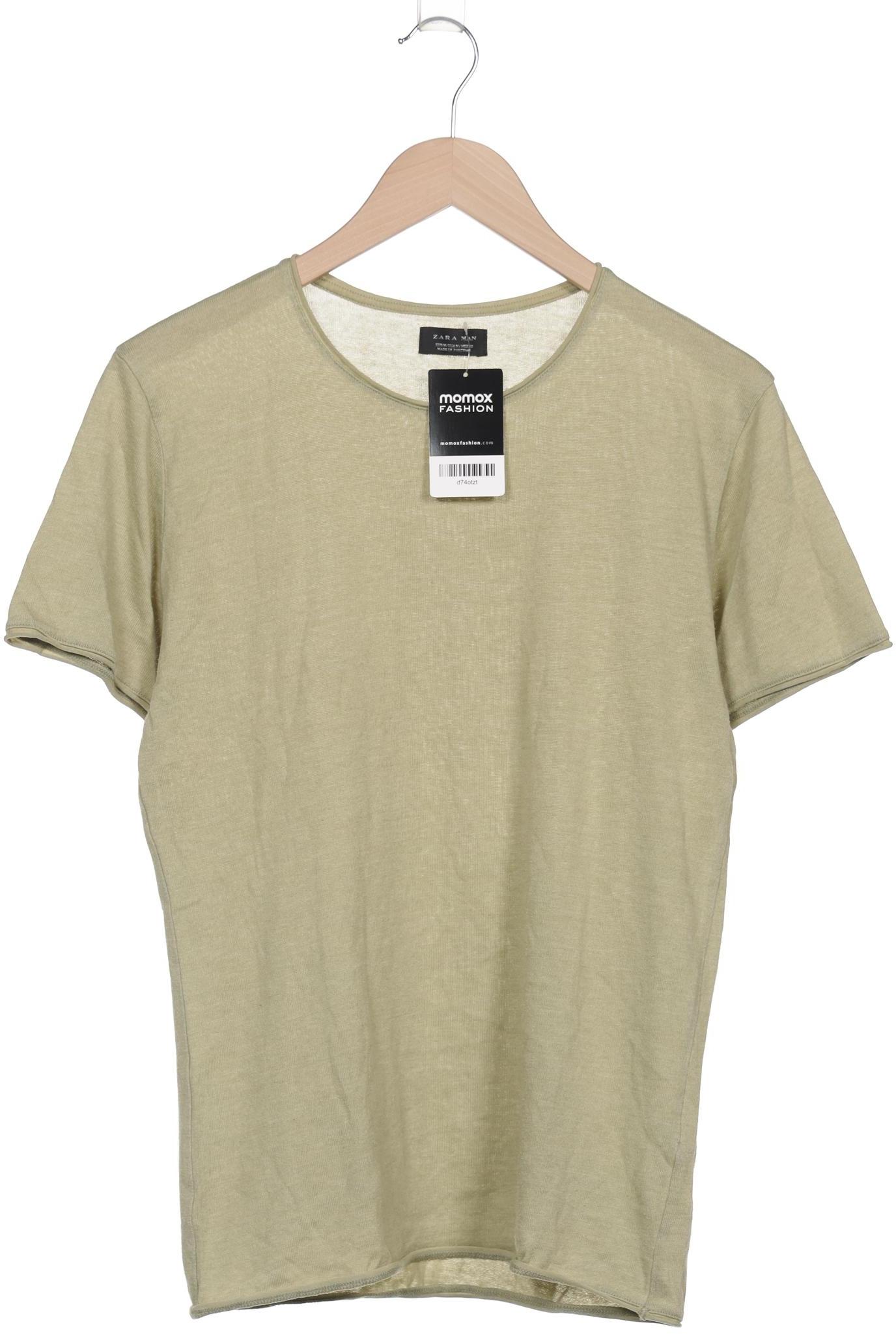 

Zara Herren T-Shirt, hellgrün, Gr. 48