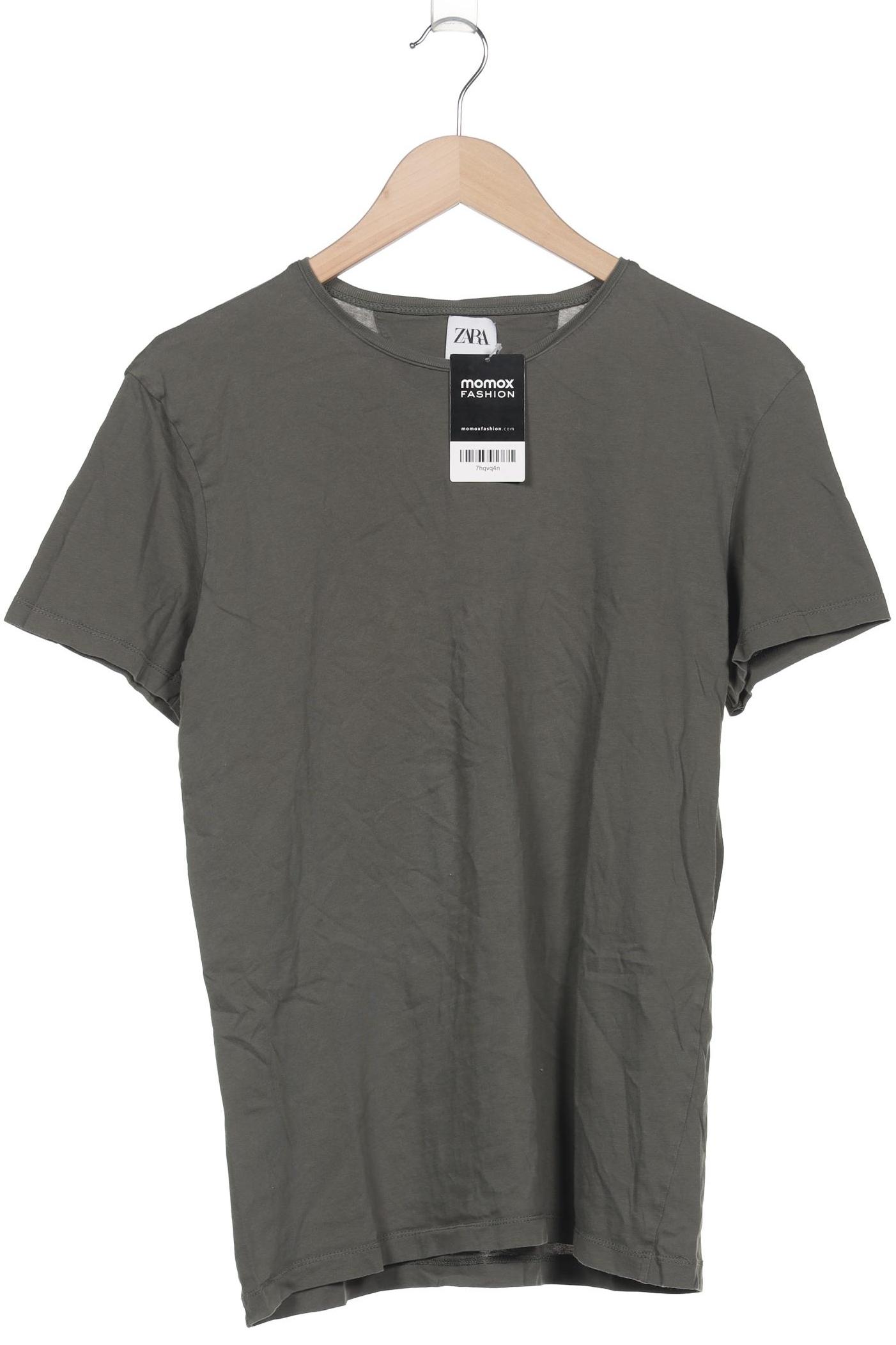 

Zara Herren T-Shirt, grün, Gr. 48